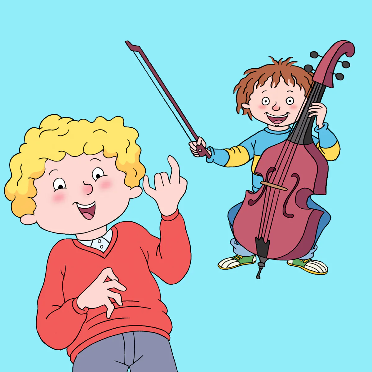 Horrid Henry and the World Famous Cellist episode artwork