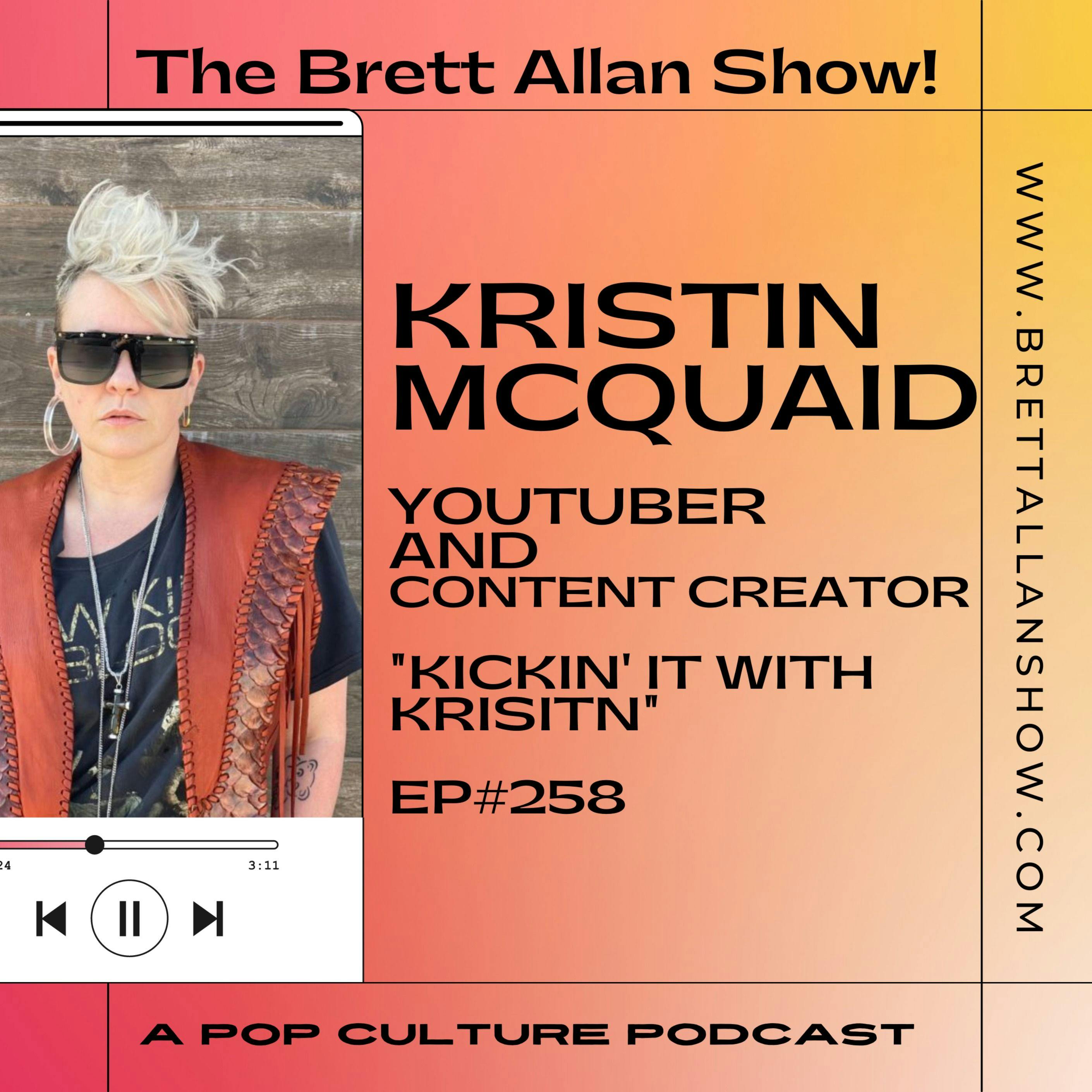 Youtuber, and Content Creator Kristin McQuaid Talks All Things Kickin' It With Kristin| Don't Be Afraid To Try New Things Image