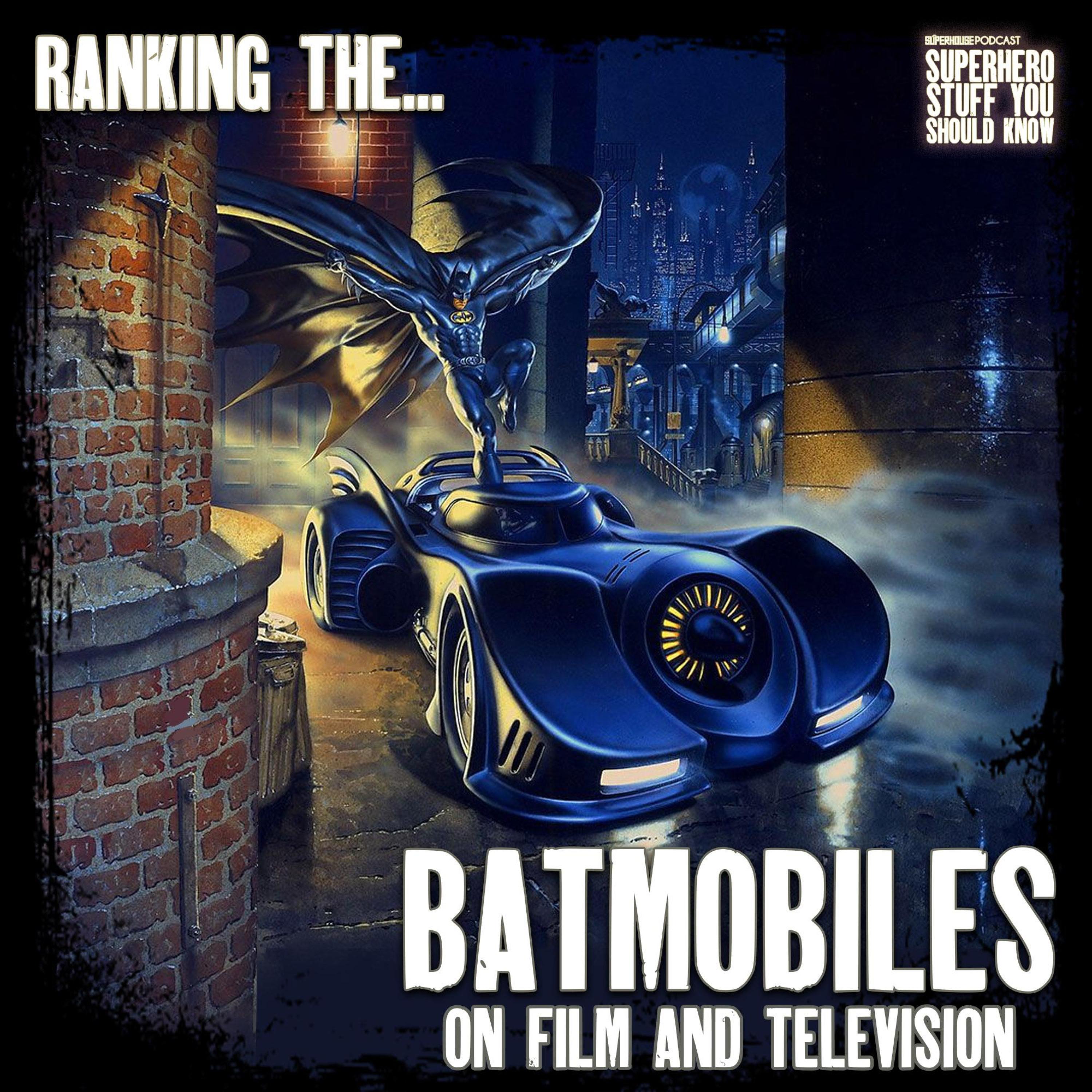 Ranking The Batmobiles on Film and Television episode artwork