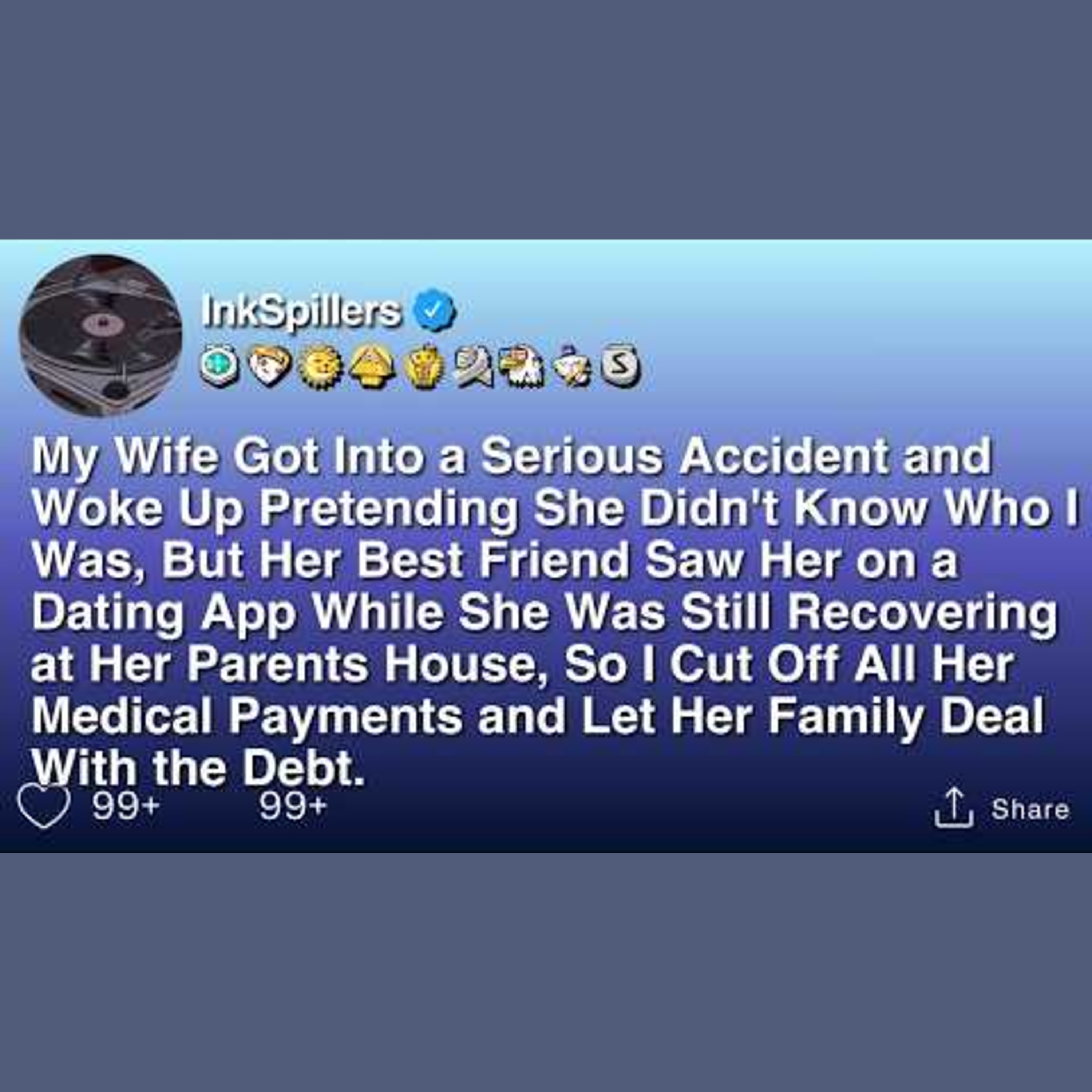 Wife Pretends Amnesia After Serious Accident, Spotted on Dating App