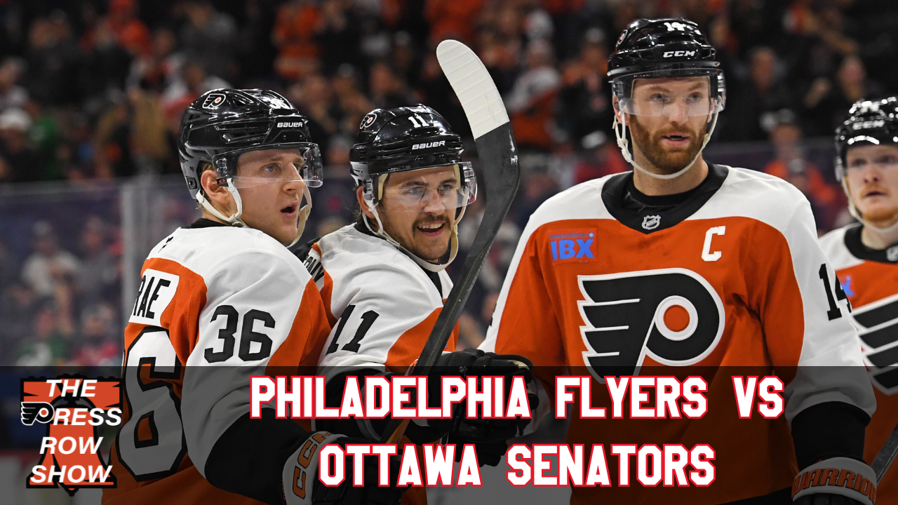 Philadelphia Flyers vs. Ottawa Senators (11/8/25) - The Press Row Show: Pregame, INTs, Postgame