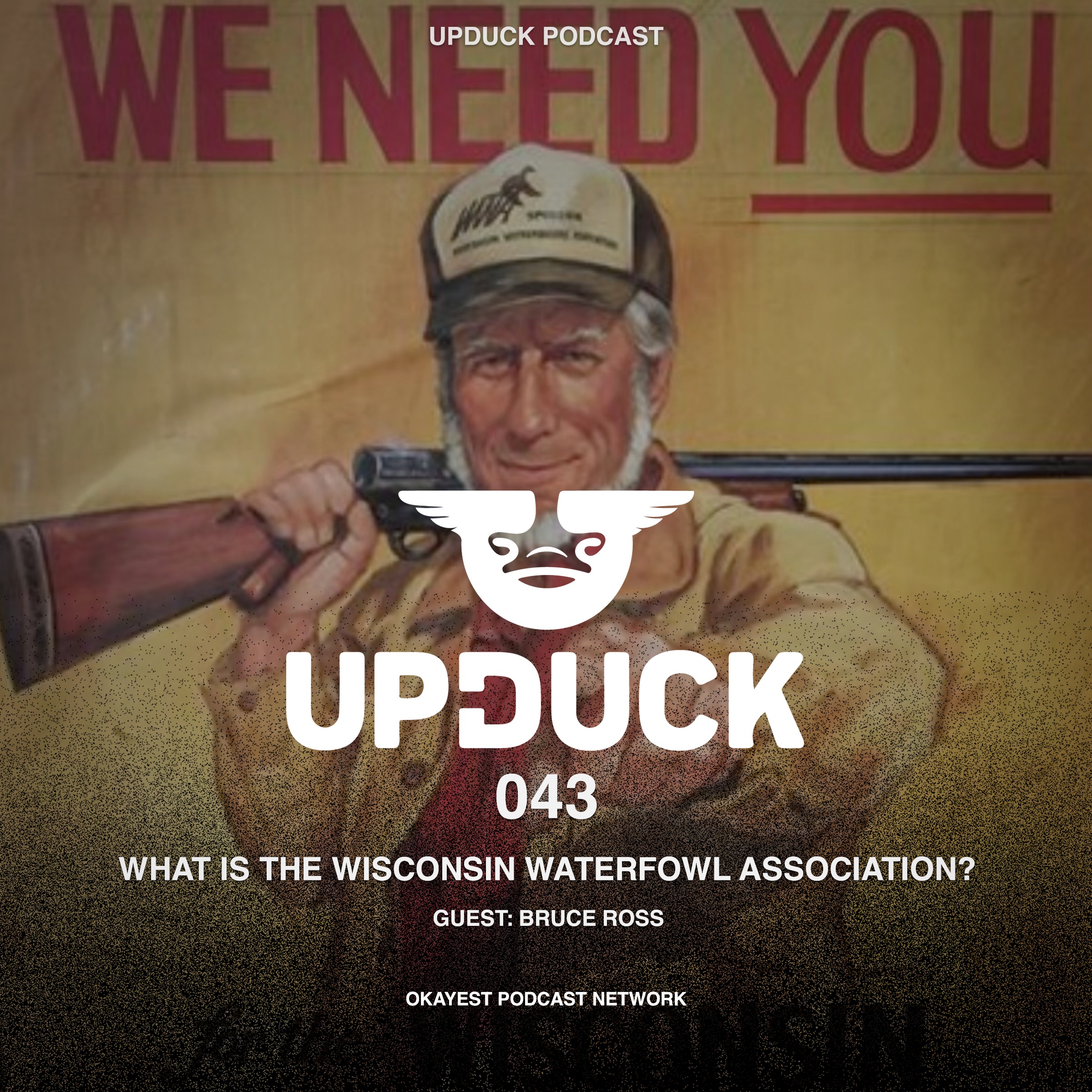 What is the Wisconsin Waterfowl Association with Bruce Ross episode artwork