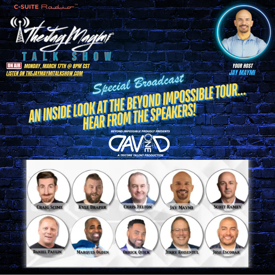 The Jay Maymi Talk Show - 3/17/25 - #164 - SPECIAL BROADCAST: "An Inside Look at the Beyond Impossible Tour"