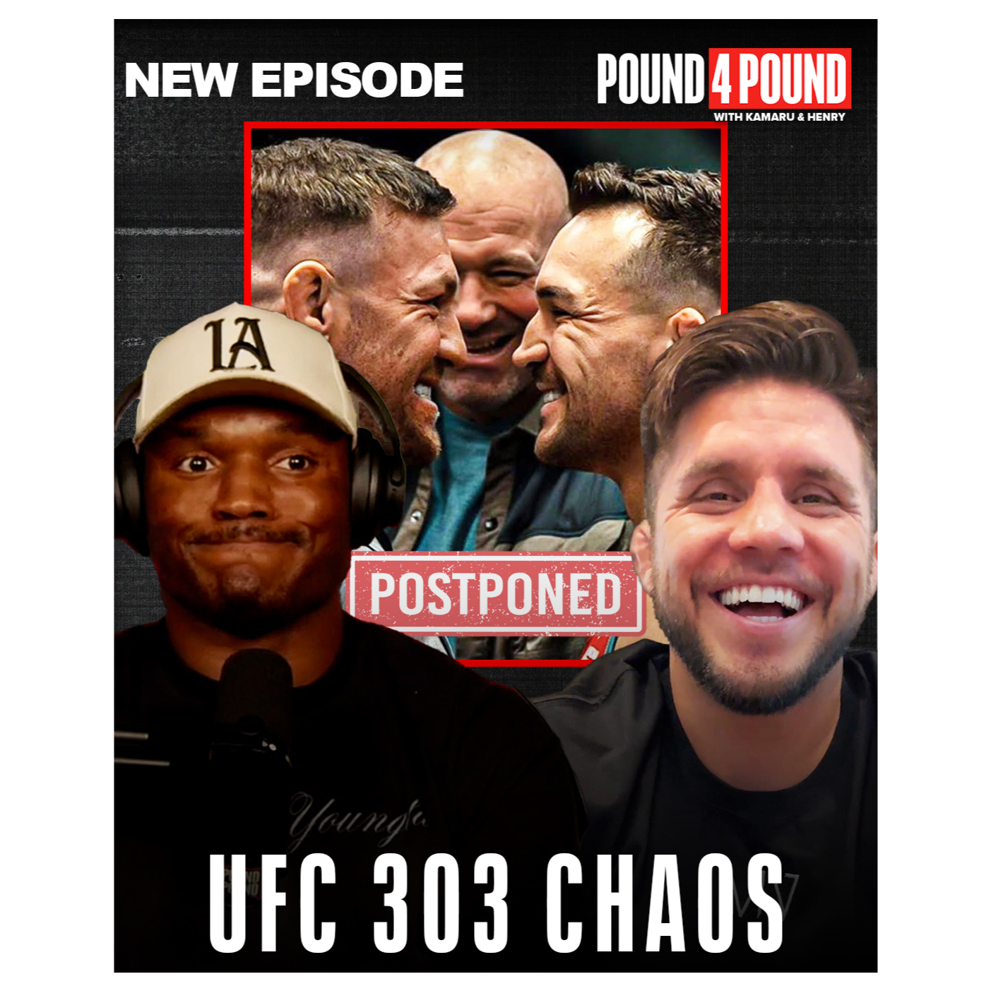 UFC 303 CHAOS: Kamaru Usman & Henry Cejudo React to Conor Mcgregor vs. Michael Chandler News || Pound 4 Pound episode artwork