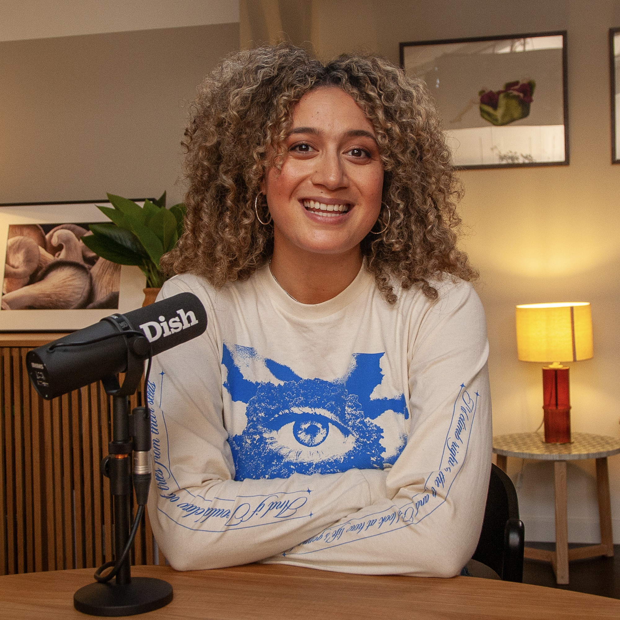 Rose Matafeo, marmalade pork belly with soy and ginger and an Asahi