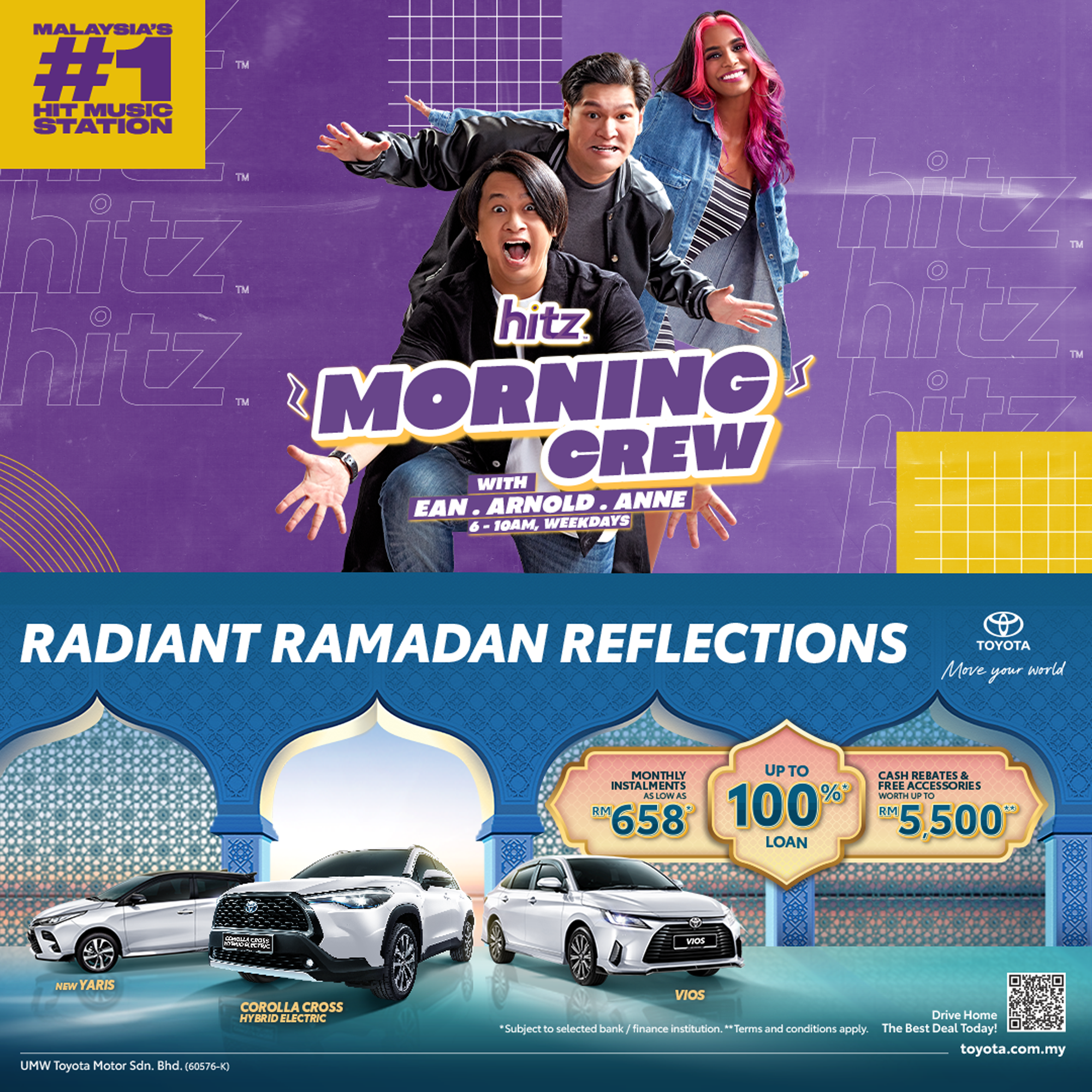 HITZ | Jelly Lohlenzo: Hari Raya Theme | HITZ Morning Crew