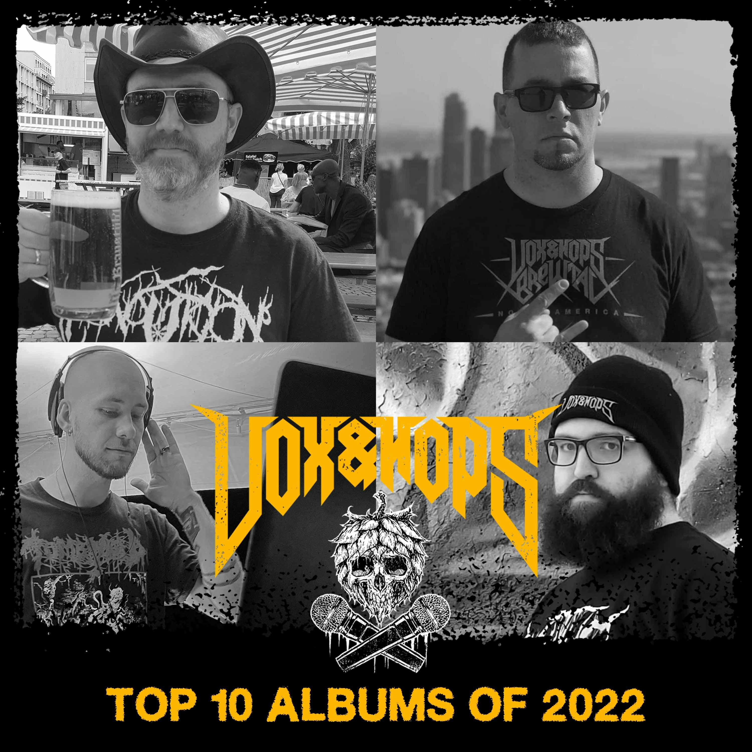 The Top 10 Albums of 2022 with the Vox&Hops Album Review Crew