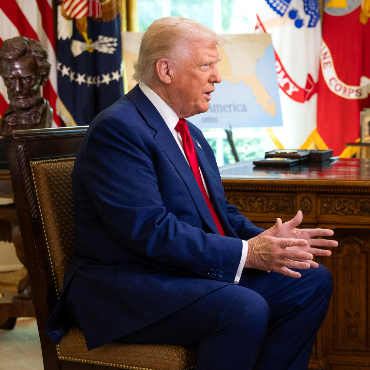 President Trump the First 100 Days: The Interview in the Oval Office