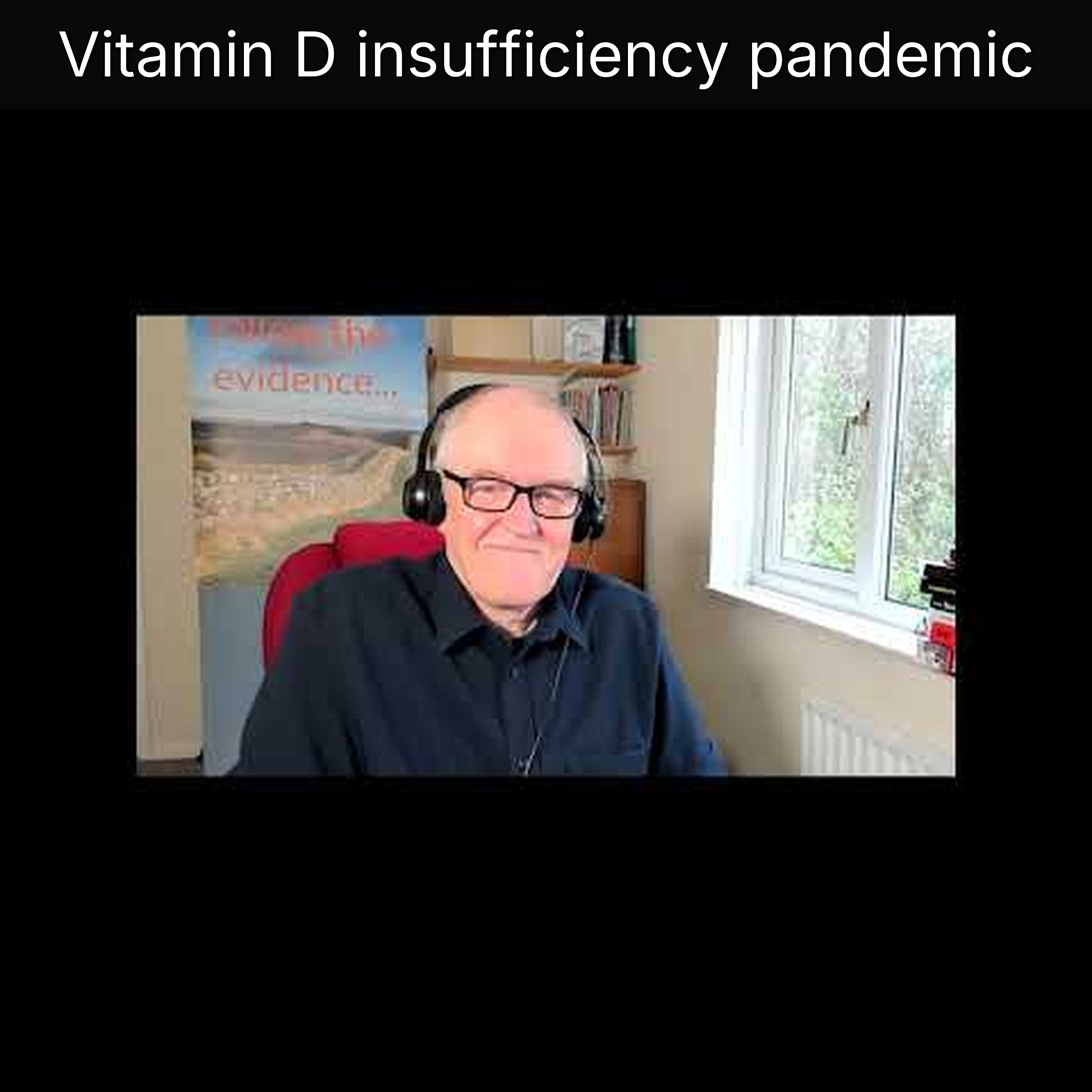Vitamin D insufficiency pandemic