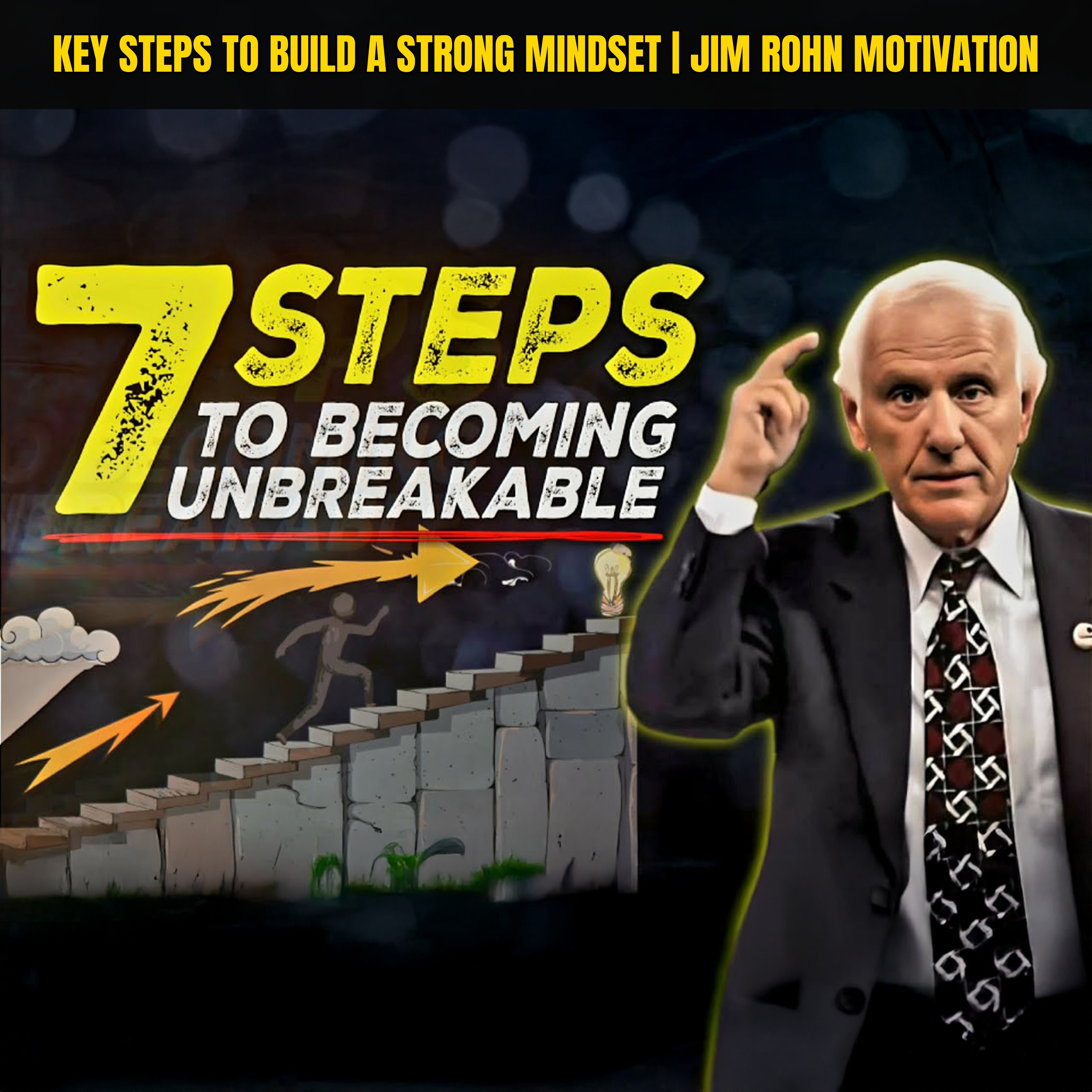 Key Steps to Build a Strong Mindset | Jim Rohn Motivation