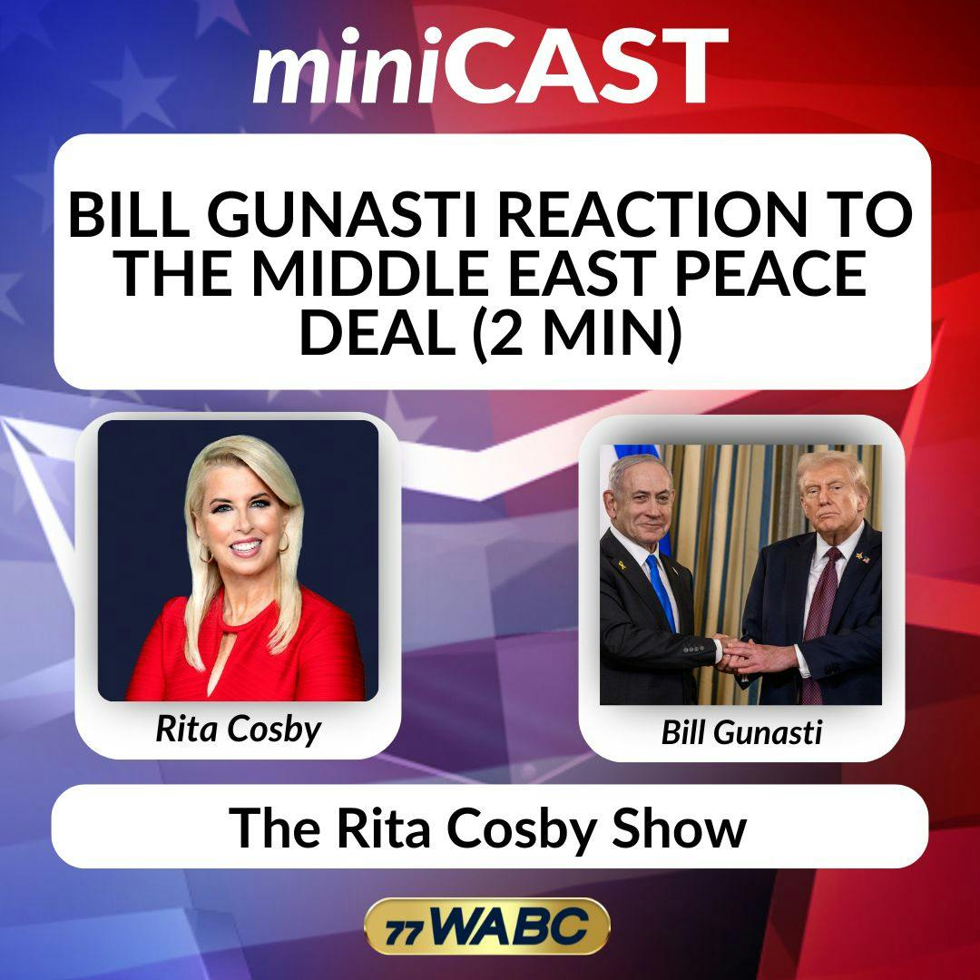 Rita Cosby: Bill Gunasti - Reaction to the Middle East Peace Deal (2 min) Rita Cosby: Bill Gunasti - Reaction to the Middle East Peace Deal (2 min)