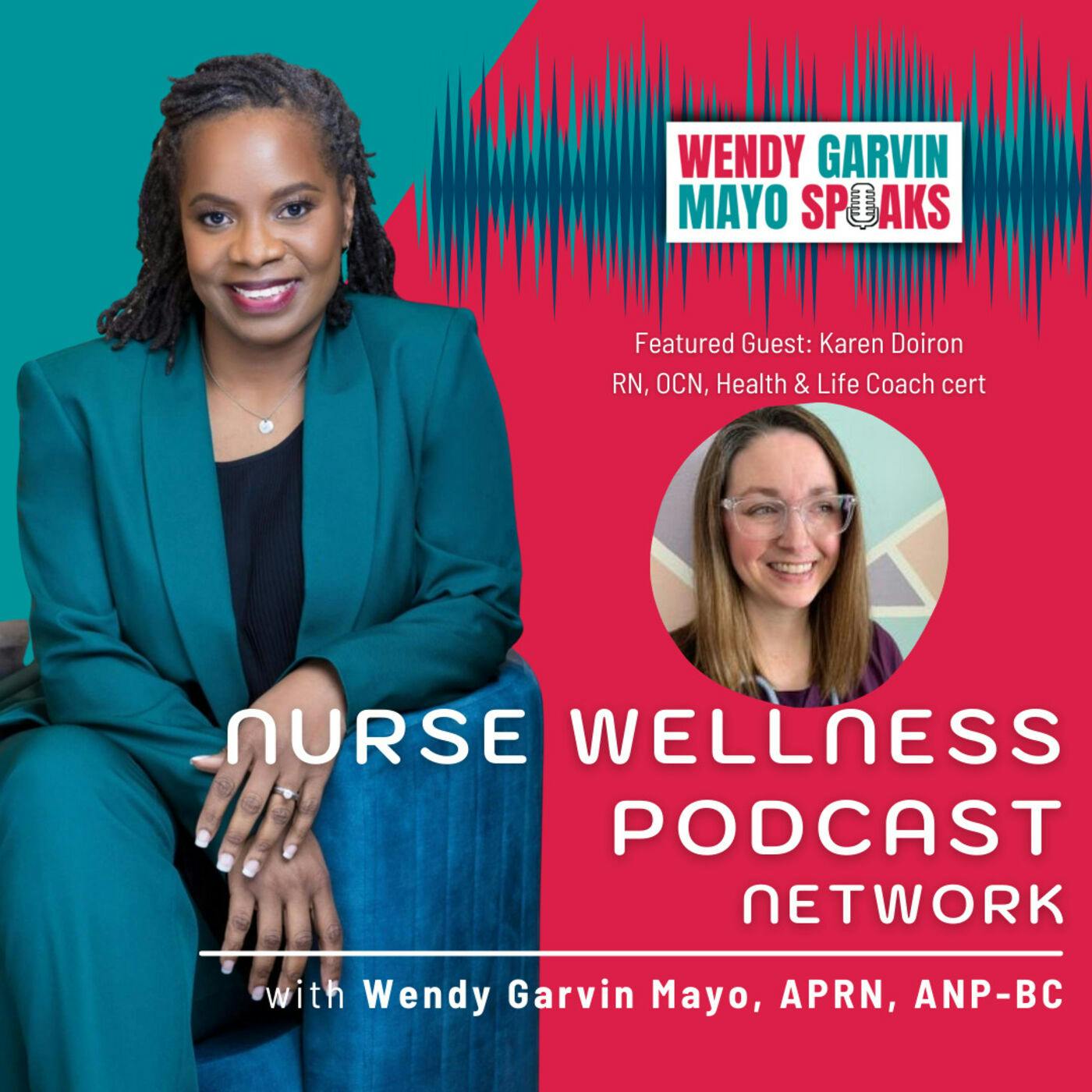 Simplicity in Stress Management: Insights with Karen Doiron,RN on the Podcast
