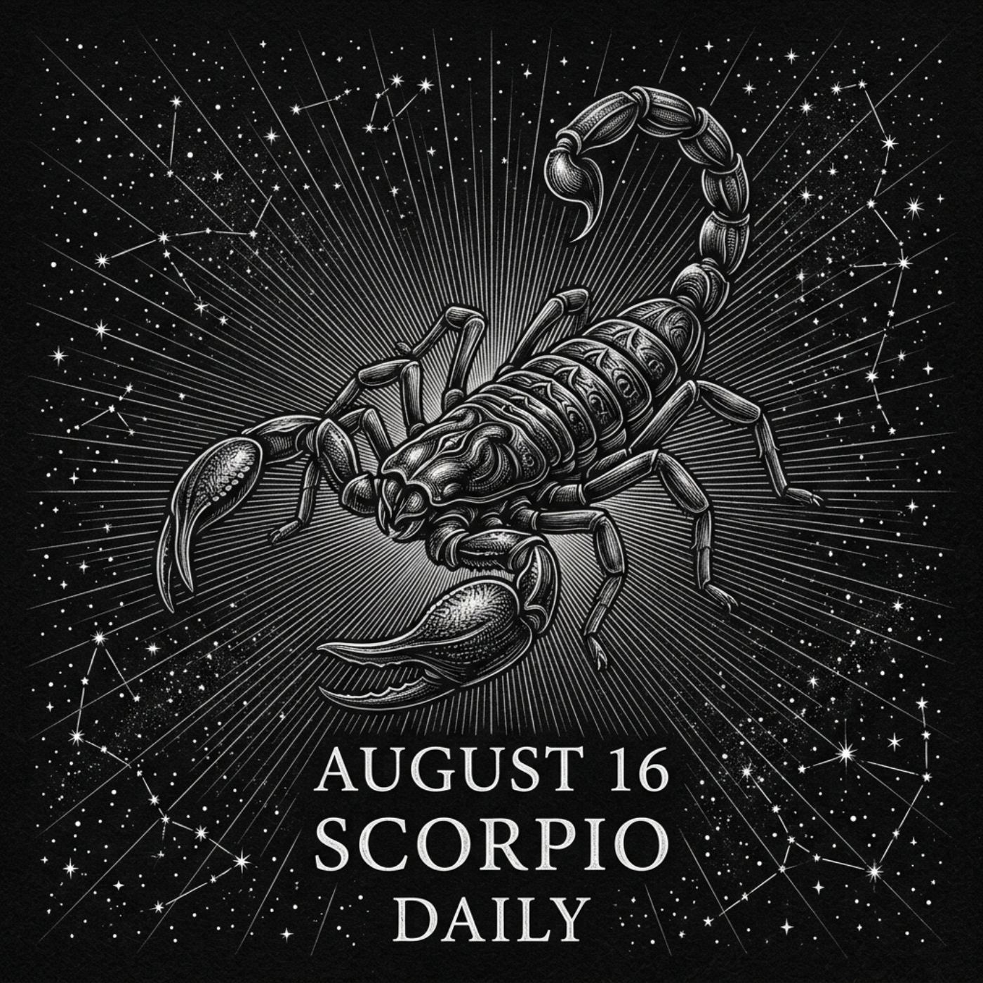 Sunday, August 16, 2026 Scorpio Horoscope Today episode artwork