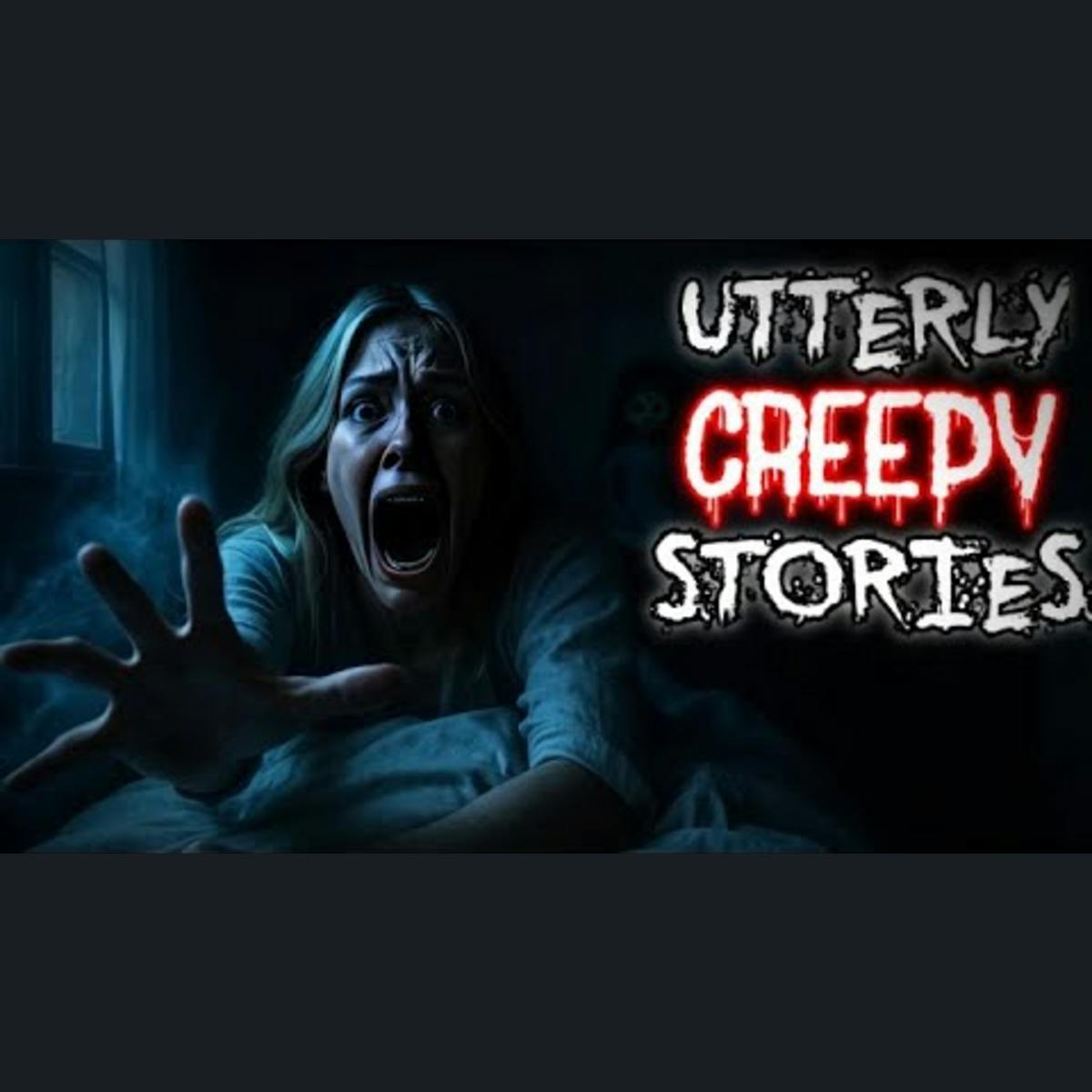 Utterly Creepy Stories with Dark Screen Rain Sounds