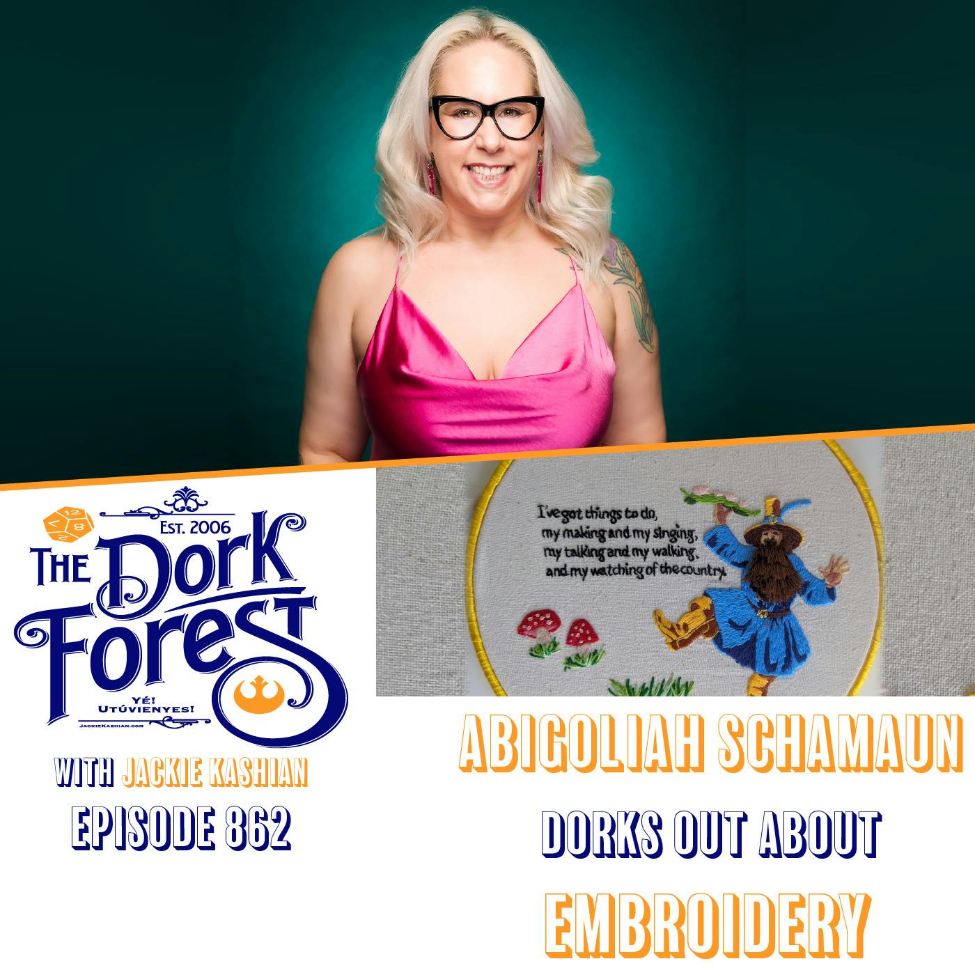 Abigoliah Schamaun and her Embroidery - EP 862 Abigoliah Schamaun and her Embroidery - EP 862