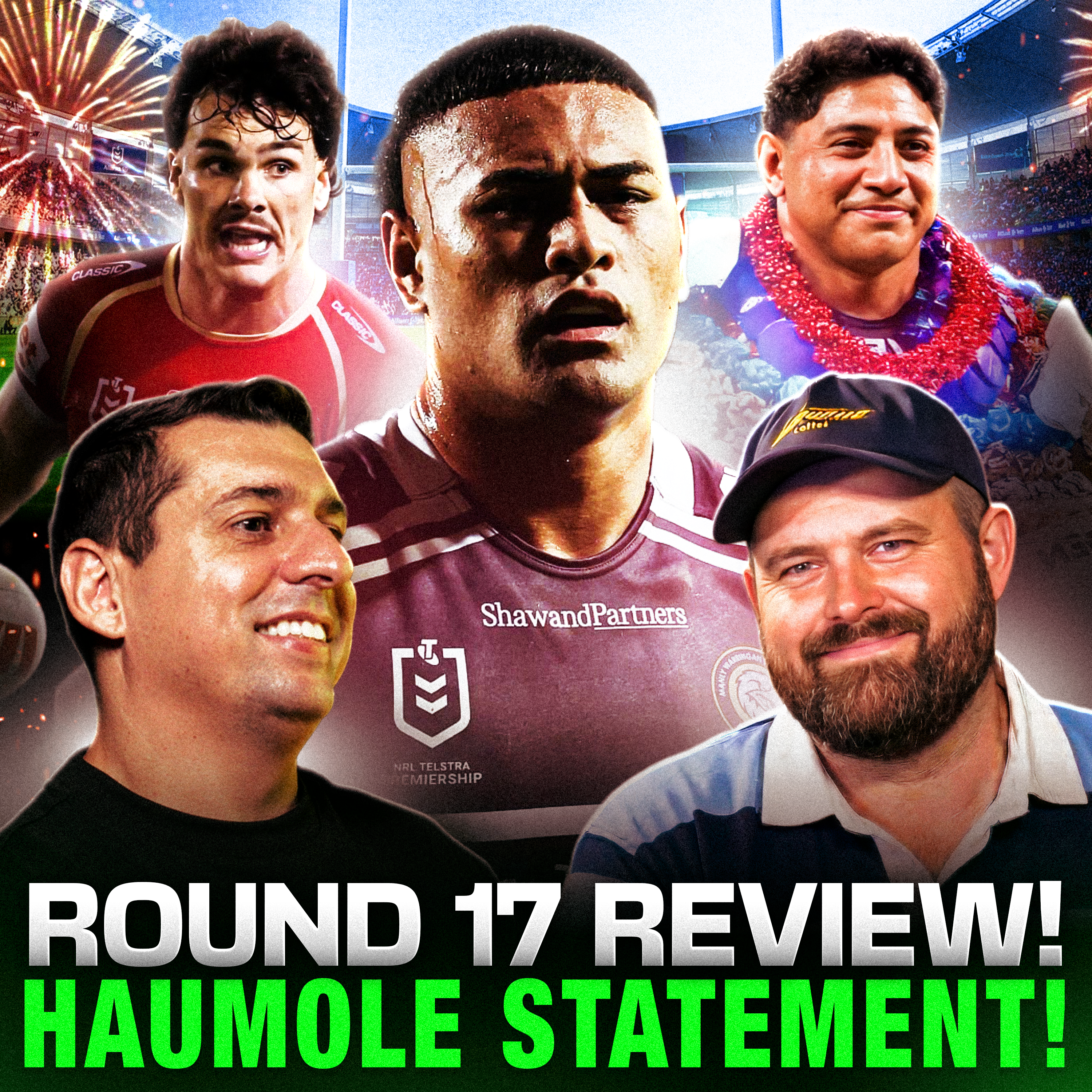 To'o DROPPED! OLAKAU’ATU ERUPTS & TAUMALOLO 300! Dolphins WIN Thriller! Round 17 Review