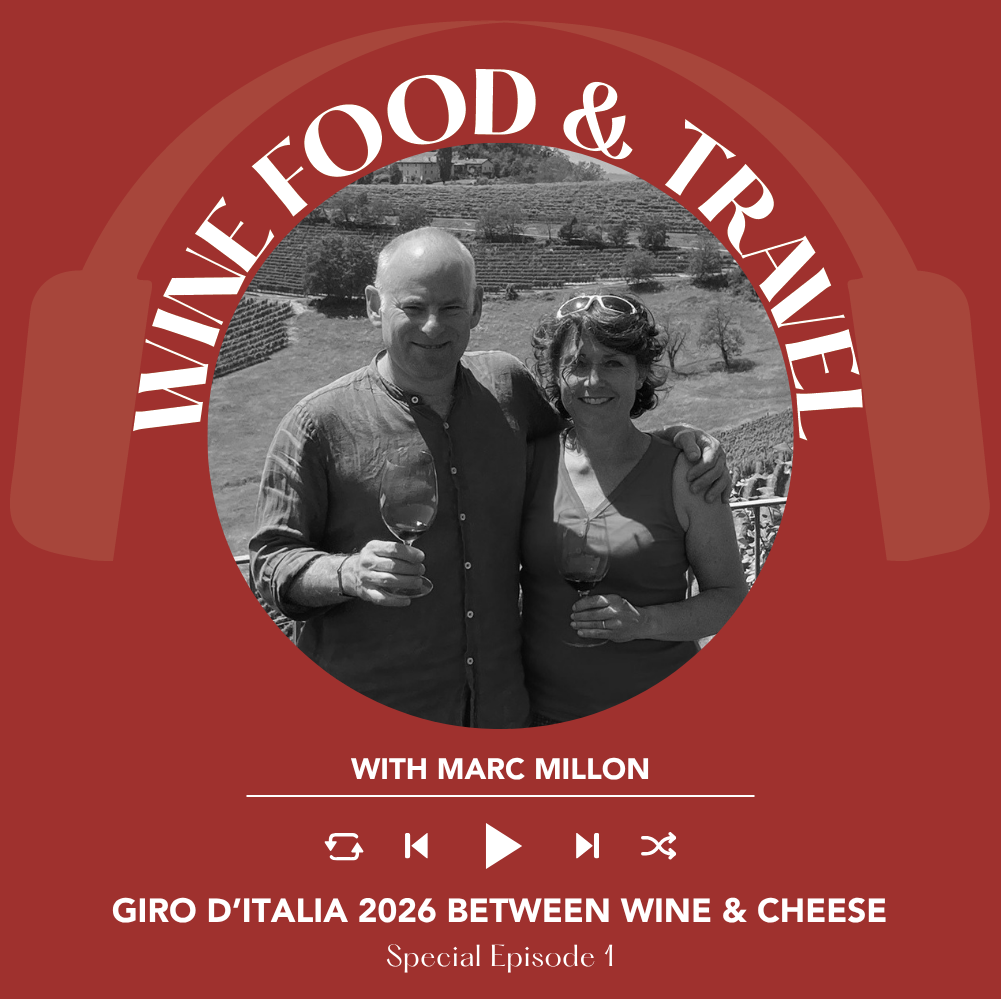 Ep. 2681 Giro d’Italia 2026 Special Episode 1: From Bulgaria to the Mezzogiorno in search of wine and cheese | Wine, Food & Travel with Marc Millon