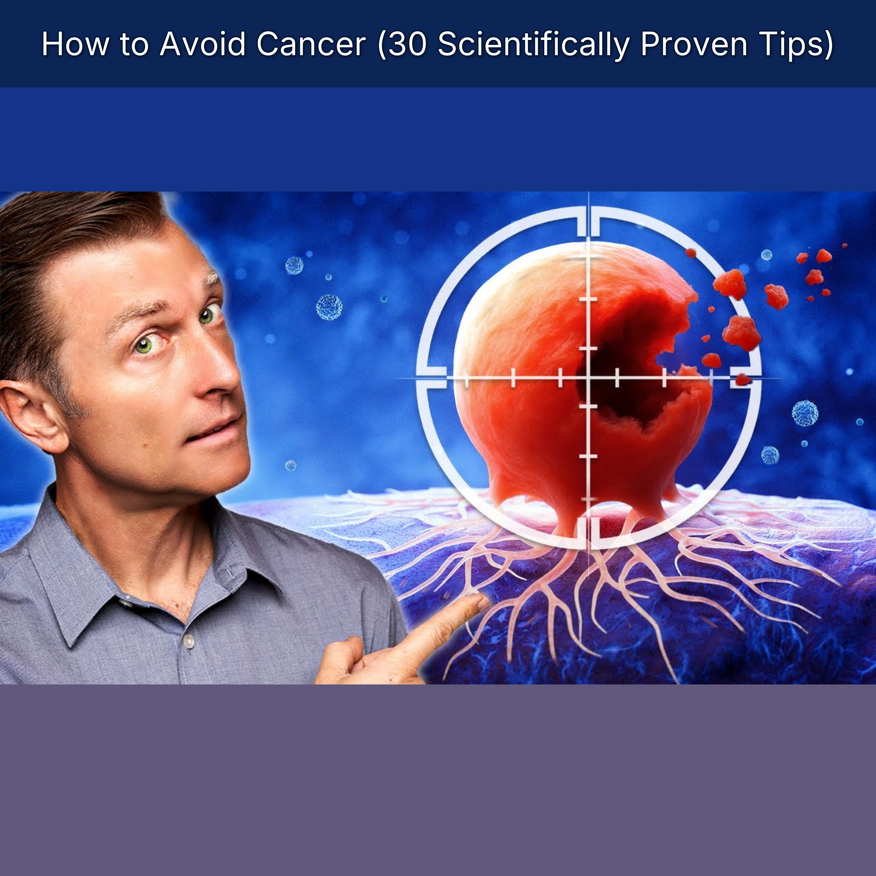 How to Avoid Cancer (30 Scientifically Proven Tips) episode artwork