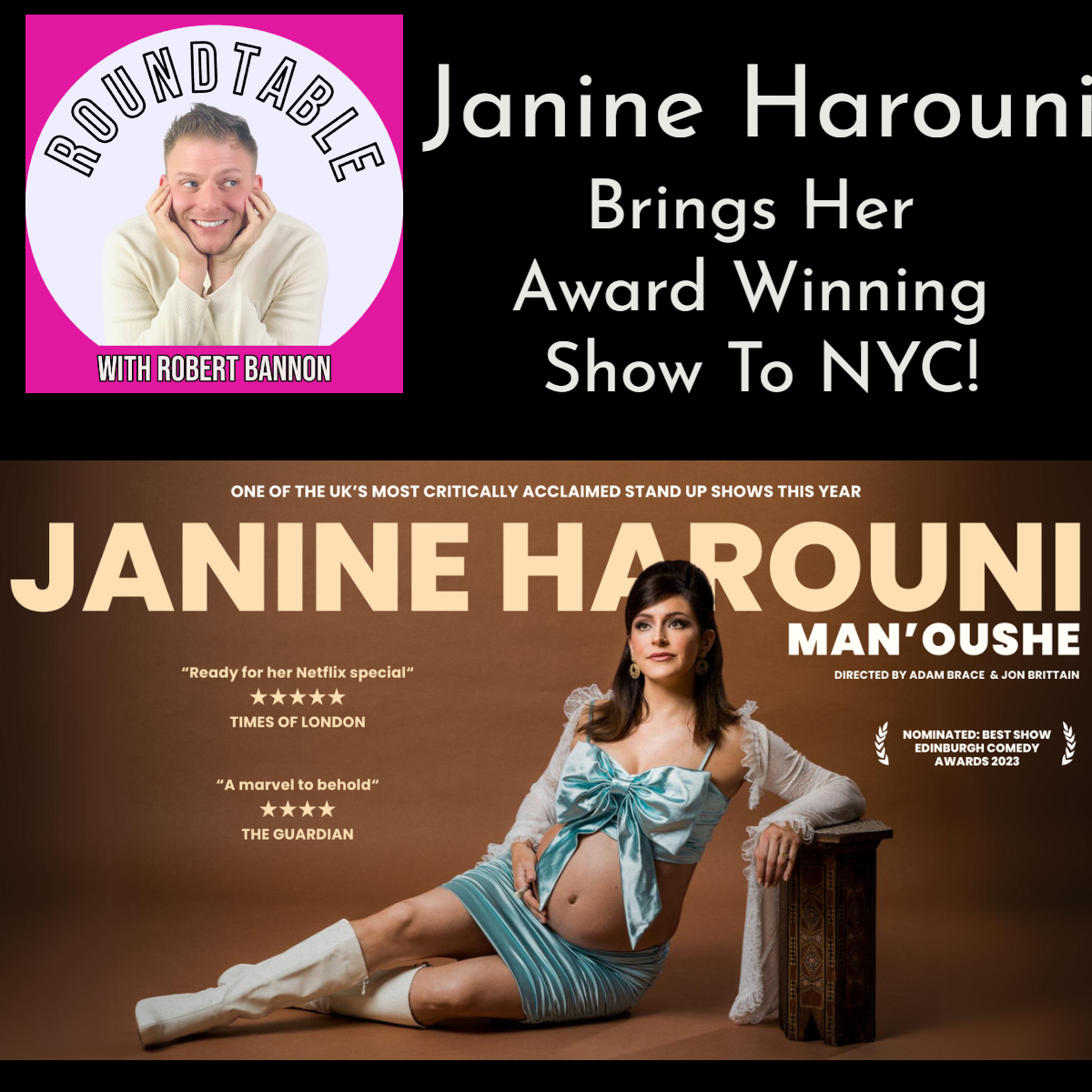 Comic Janine Harouni Brings Her One Woman Show To NYC & It Is Not To Be Missed!