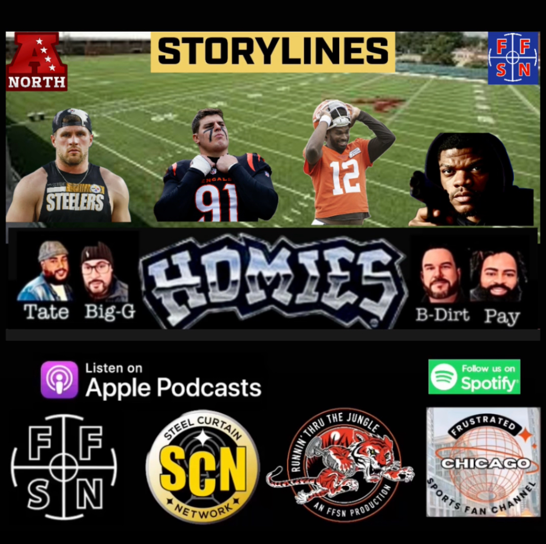 Homies: AFC North Storylines TJ & Trey’s Bag, Shedeur Speeding & Ravens Revenge
