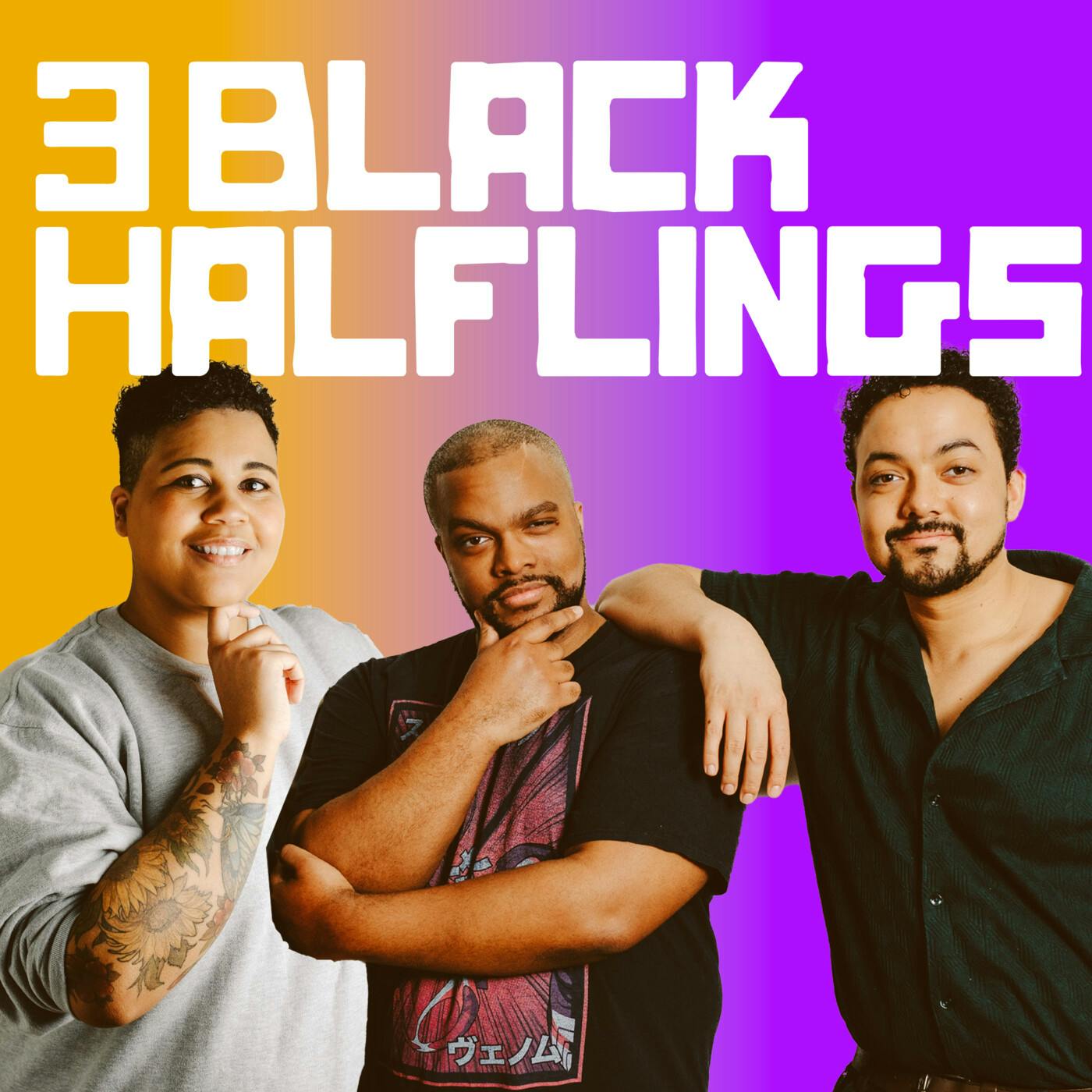 Three Black Halflings | A Dungeons & Dragons Podcast Artwork