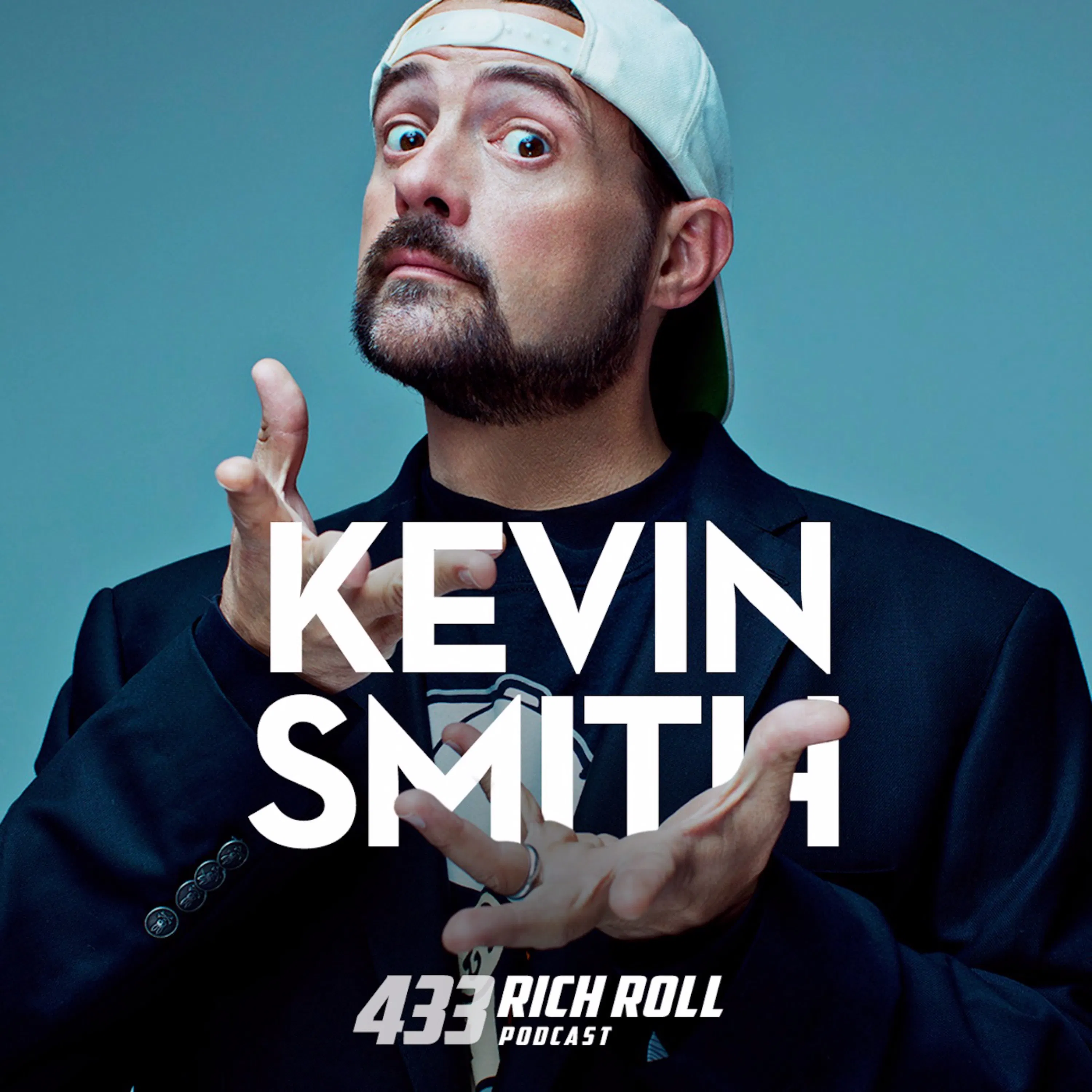 Cover art for the episode "Kevin Smith On The Heart Attack That Saved His Life & The Art Of Prolific Creativity" from The Rich Roll Podcast