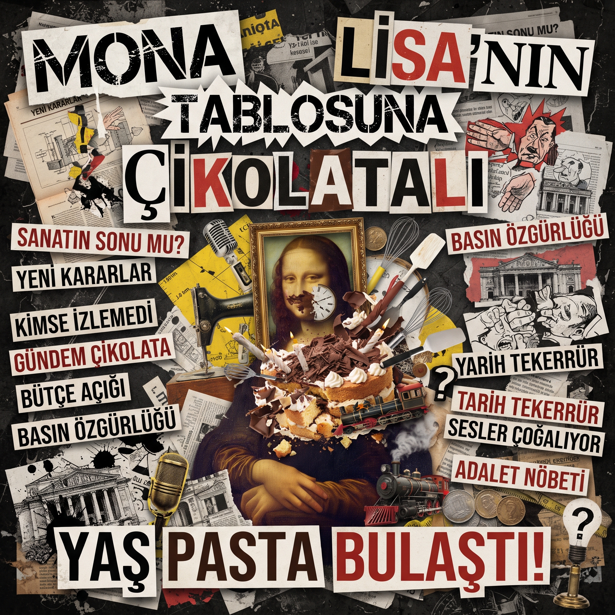 Mona Lisa'nın Tablosuna Çikolatalı Yaş Pasta Bulaştı! episode artwork