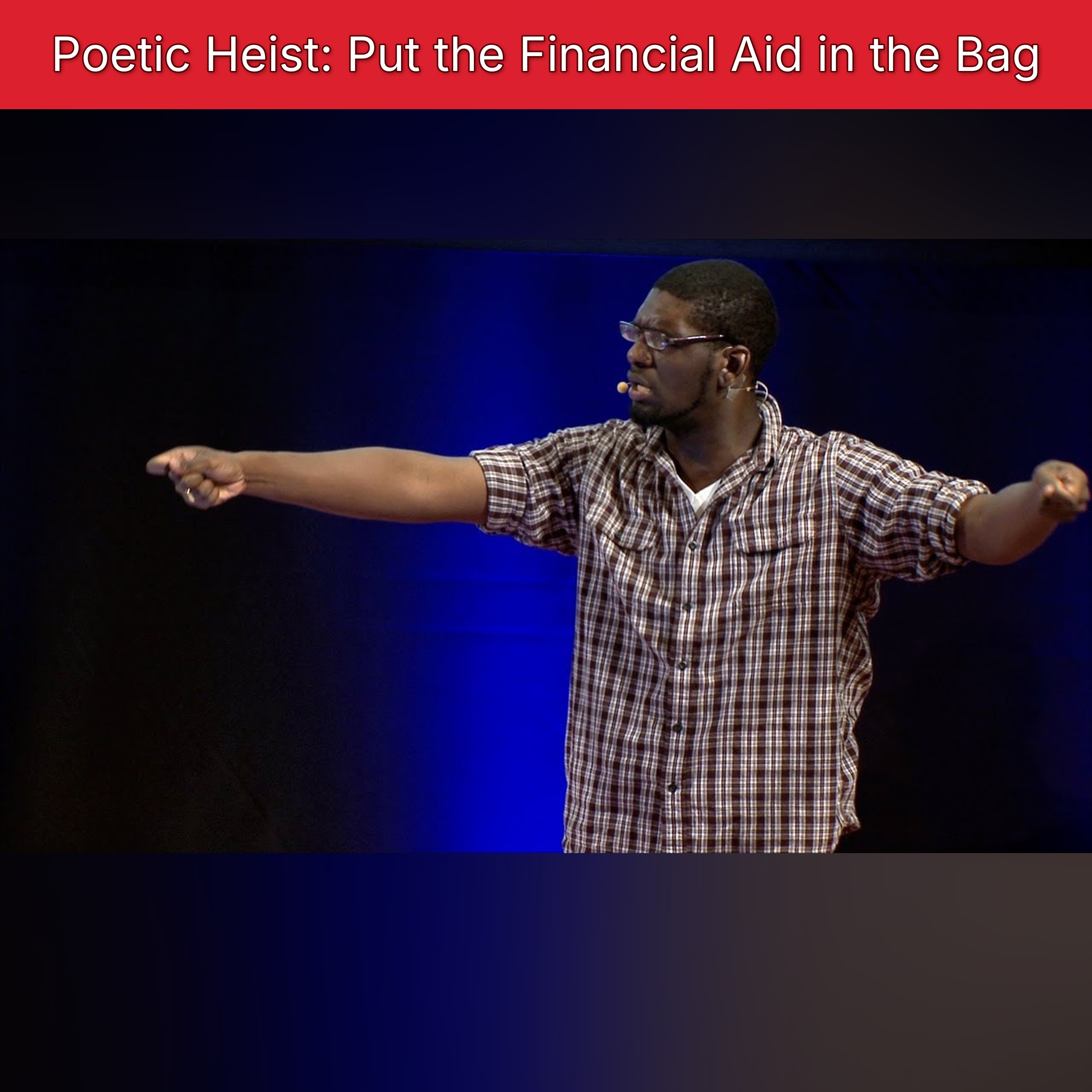Poetic Heist: Put the Financial Aid in the Bag