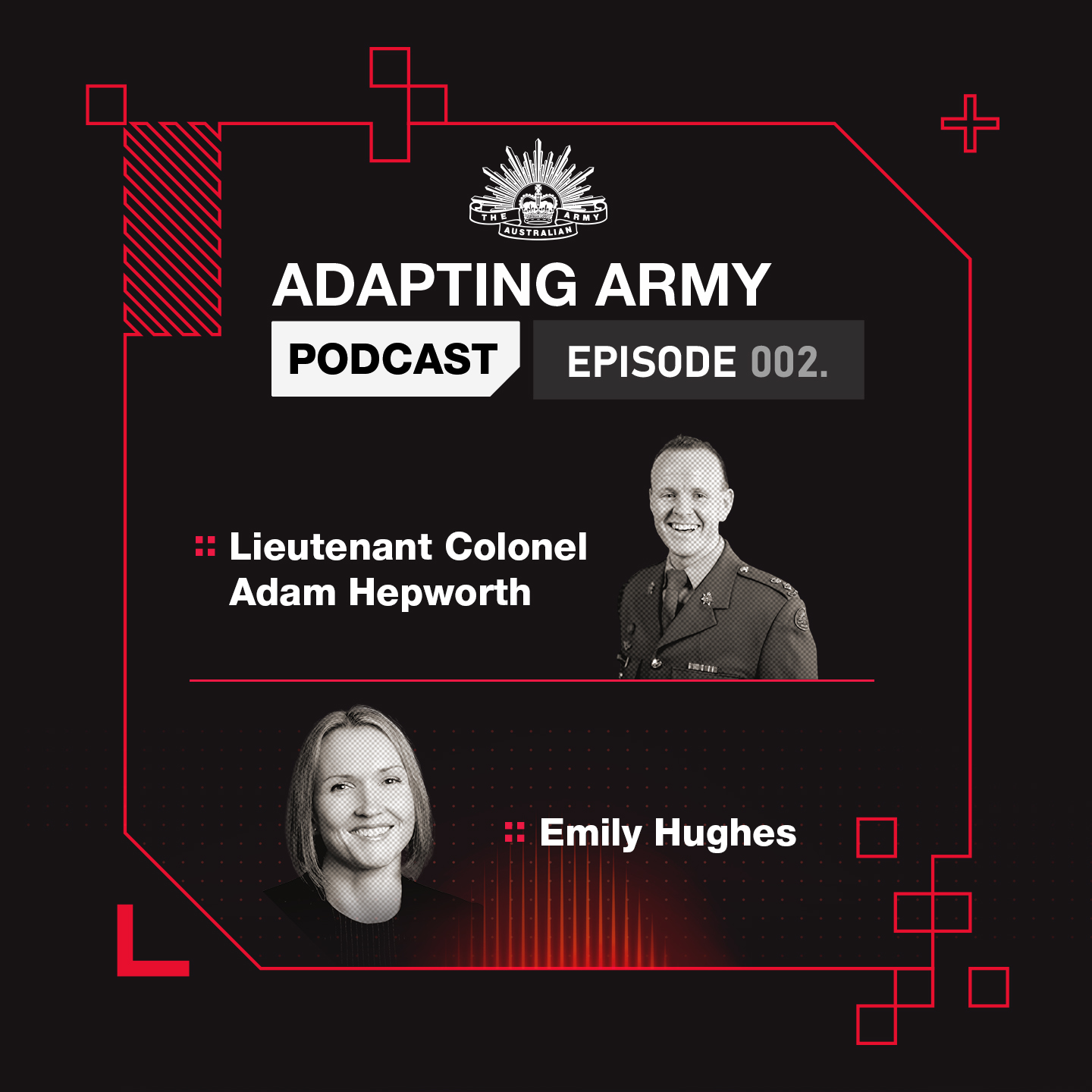 Adapting Army | How will artificial intelligence change our approach to conflict? LTCOL Adam Hepworth & Emily Hughes episode artwork