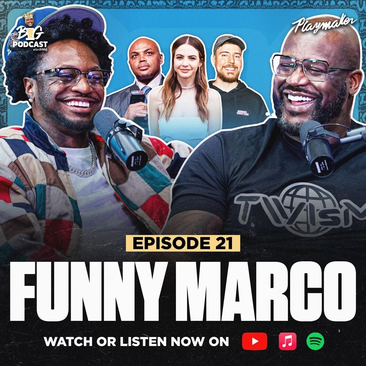 Funny Marco & Shaq Argue Over Bobbi Althoff, Marco Calls The Cops, and Shaq FaceTimes Charles Barkley | EP 21