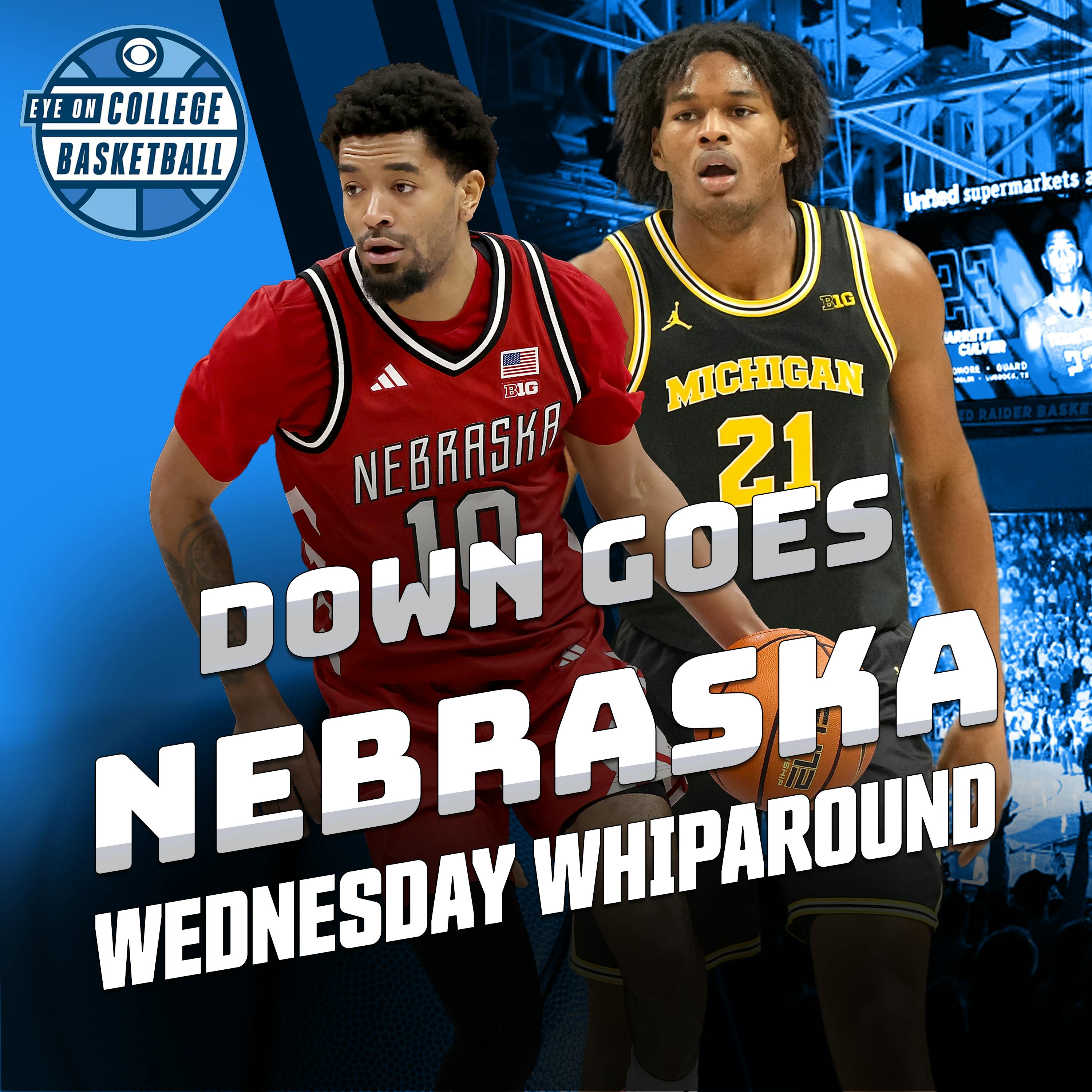 Did Nebraska's stock rise in loss to Michigan? Purdue loses a third straight; Vandy has no problems with Kentucky + Tuesday CBB recap