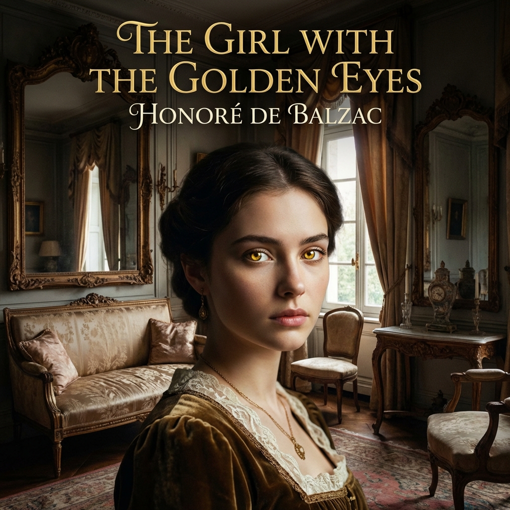 The Girl with the Golden Eyes by Honore de Balzac ~ Full Audiobook [drama]