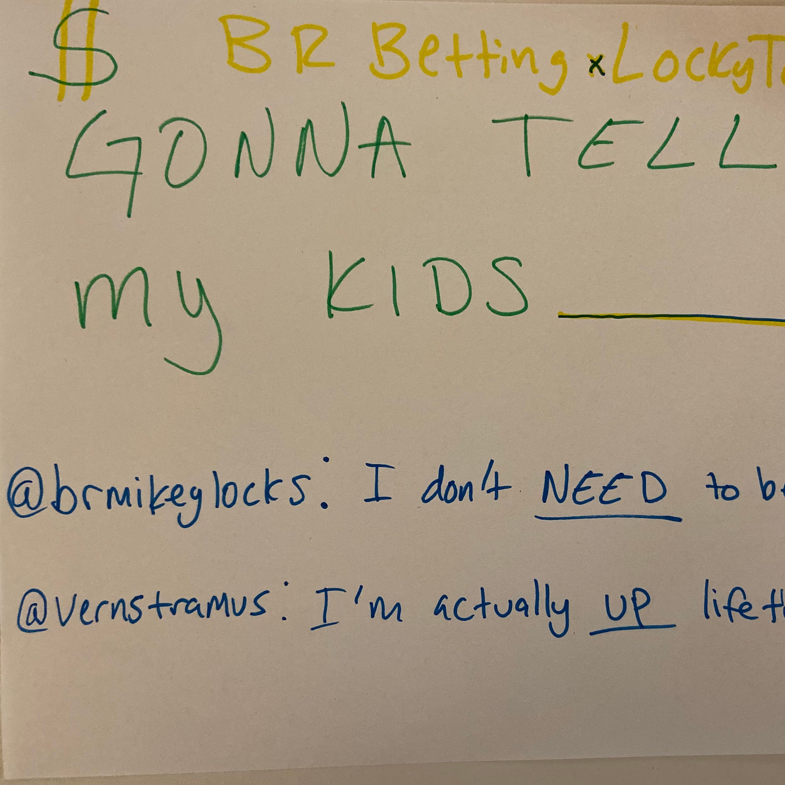 Week 12 Locks (we HOT) + Gambling Lies We'll Tell Our Kids episode artwork