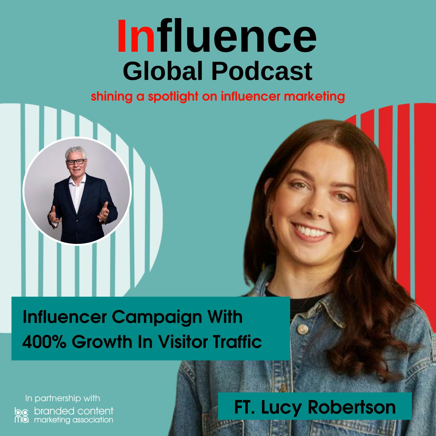 S6 Ep9: Influencer Campaign With 400% Growth In Visitor Traffic Ft. Lucy Robertson