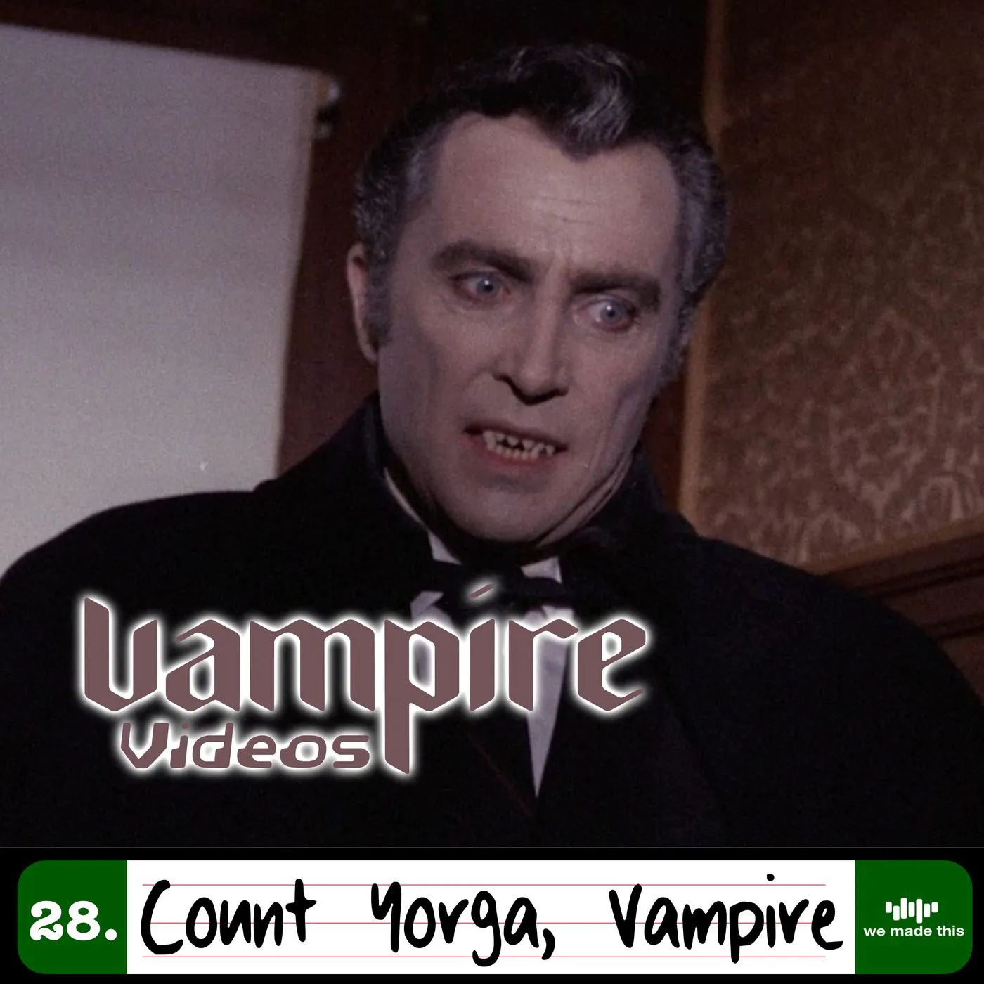 28. Count Yorga, Vampire (1970) with Dr Sorcha Ní Fhlainn 28. Count Yorga, Vampire (1970) with Dr Sorcha Ní Fhlainn