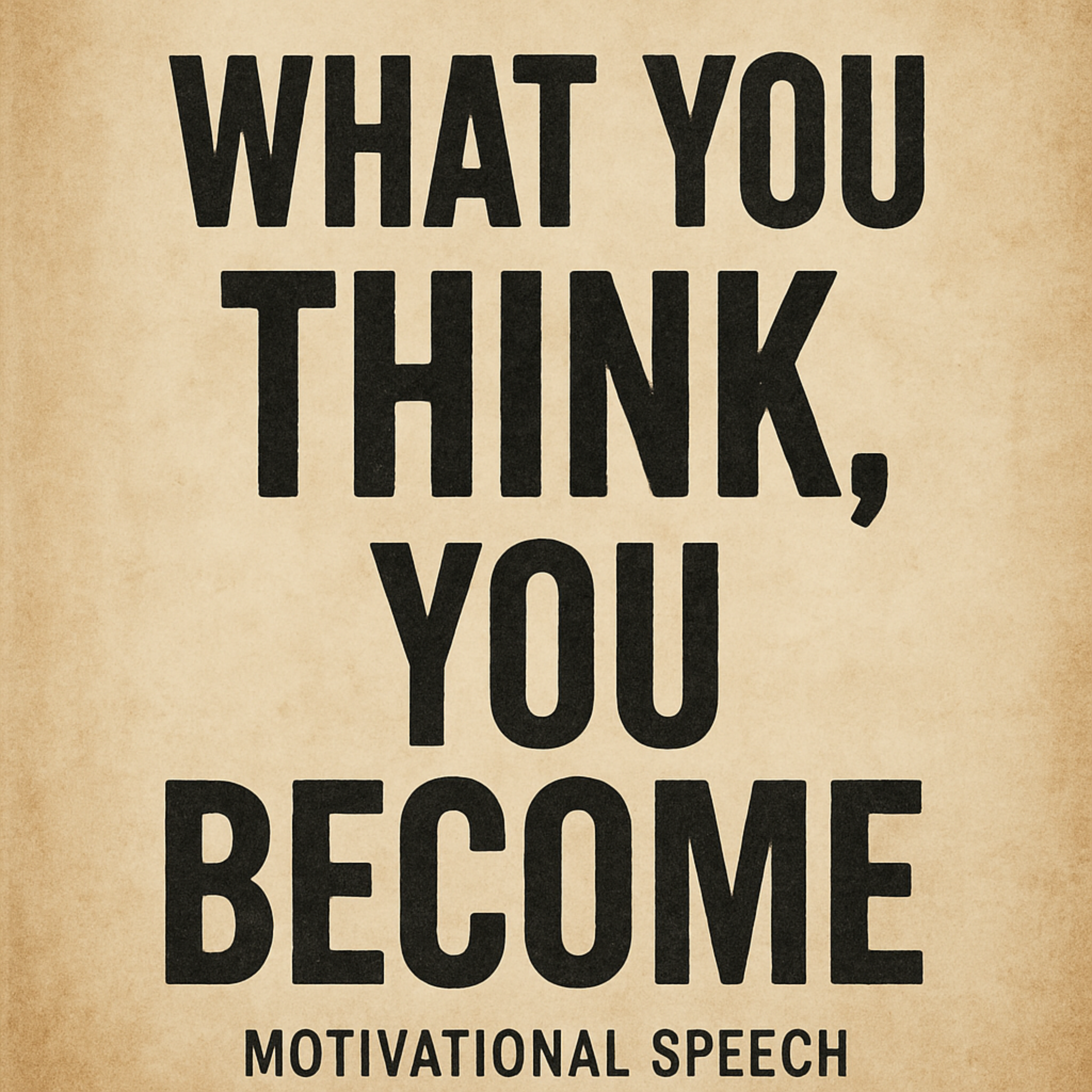 What You Think, You Become | The Mindset Speech You Need Today