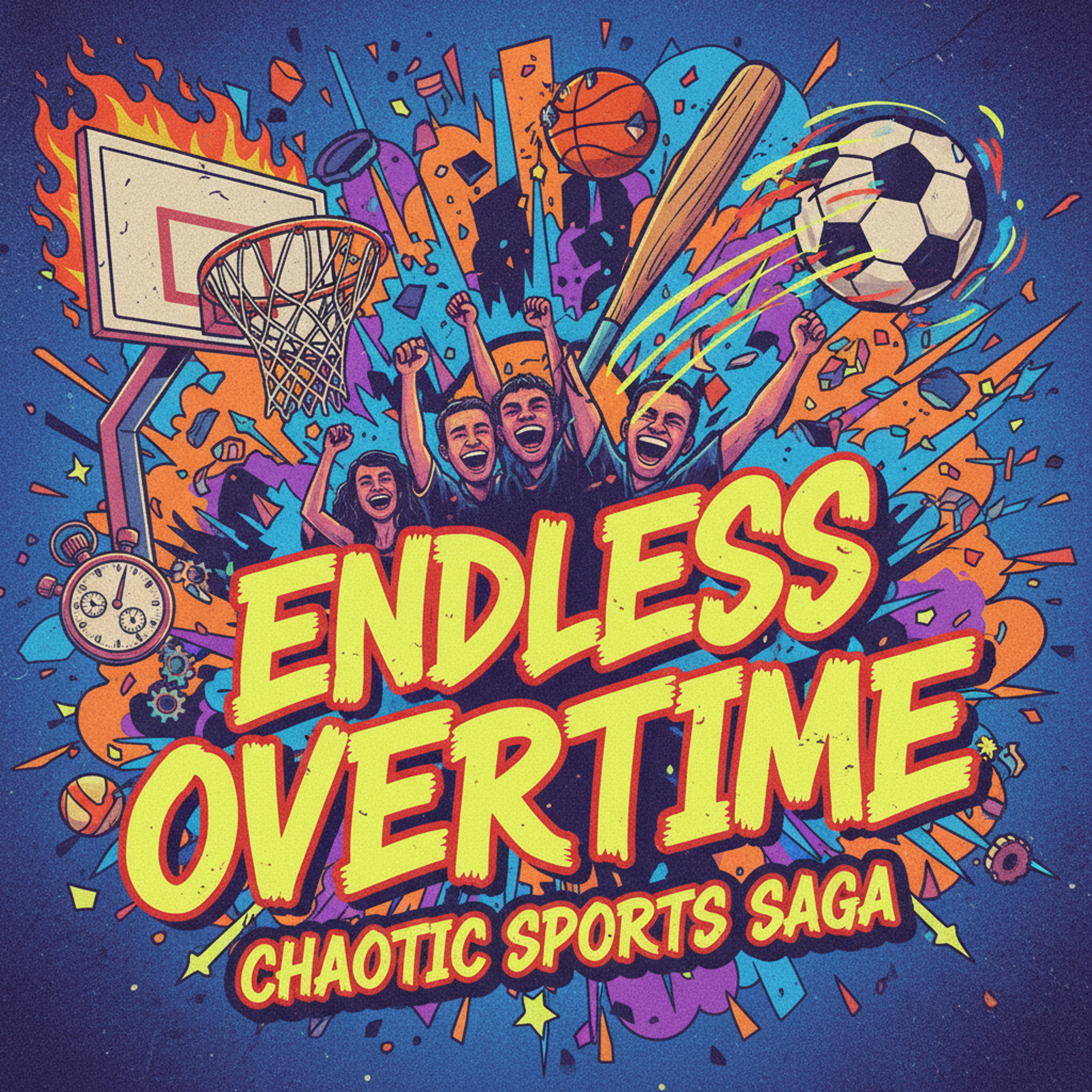 Endless Overtime Chaotic Sports Saga cover art