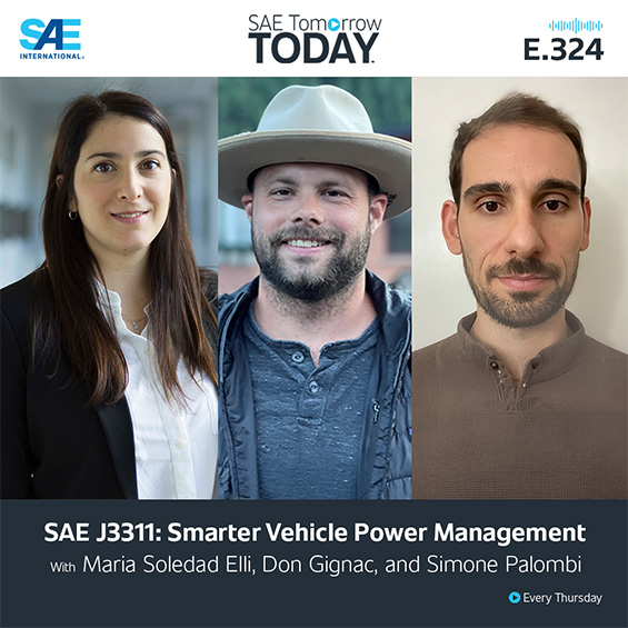 324. SAE J3311: Smarter Vehicle Power Management