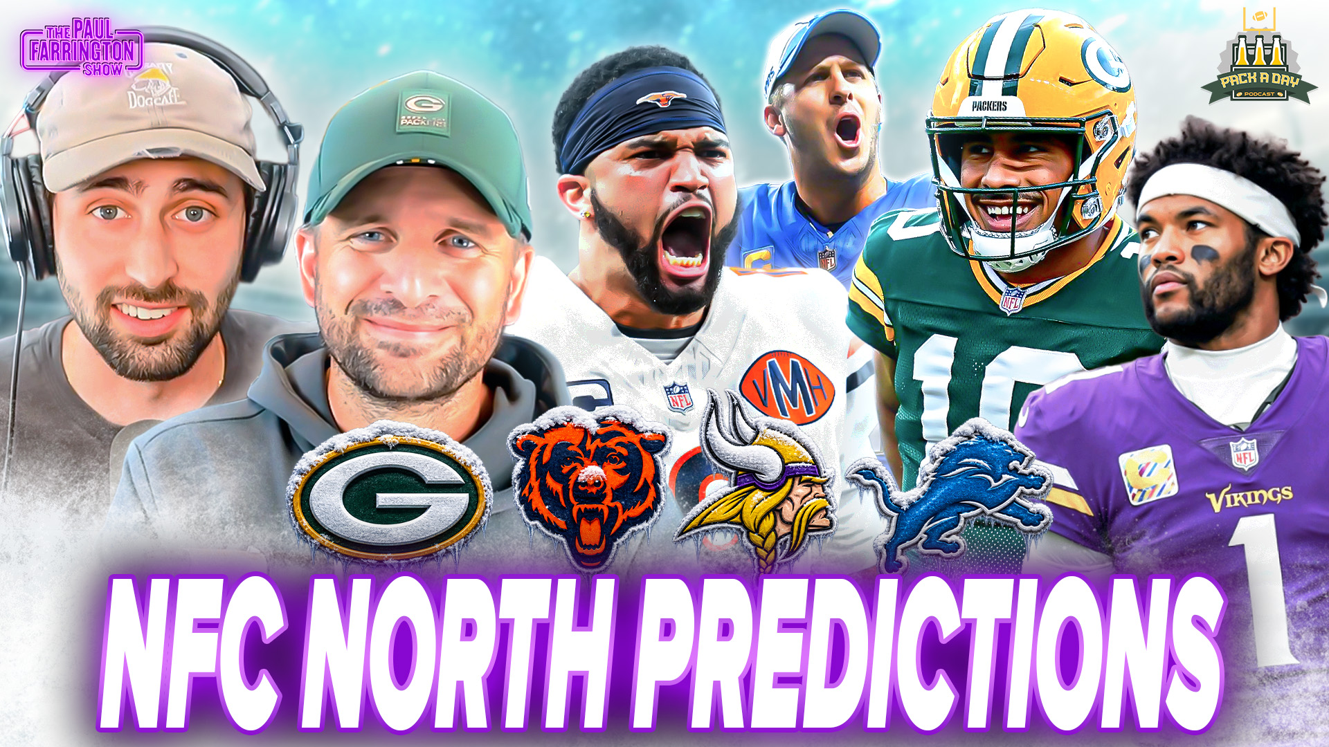 NFC North Predictions: Will Love SAVE Packers? Vikings OVERLOOKED? Bears REGRESS? Lions 1ST OR WORST episode artwork