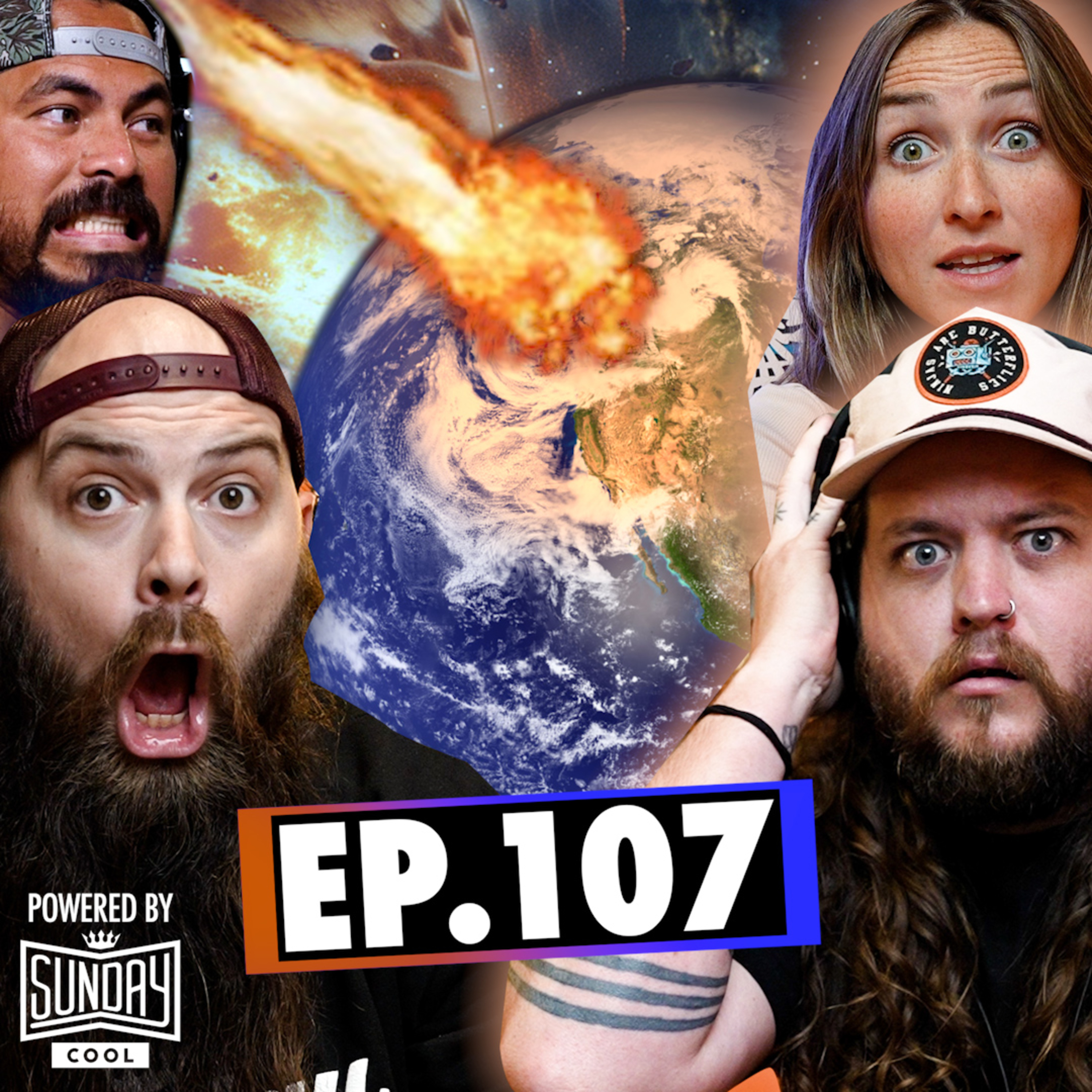 107 - Planet Killer Asteroid, Ancient Nuclear War, and California Quakes