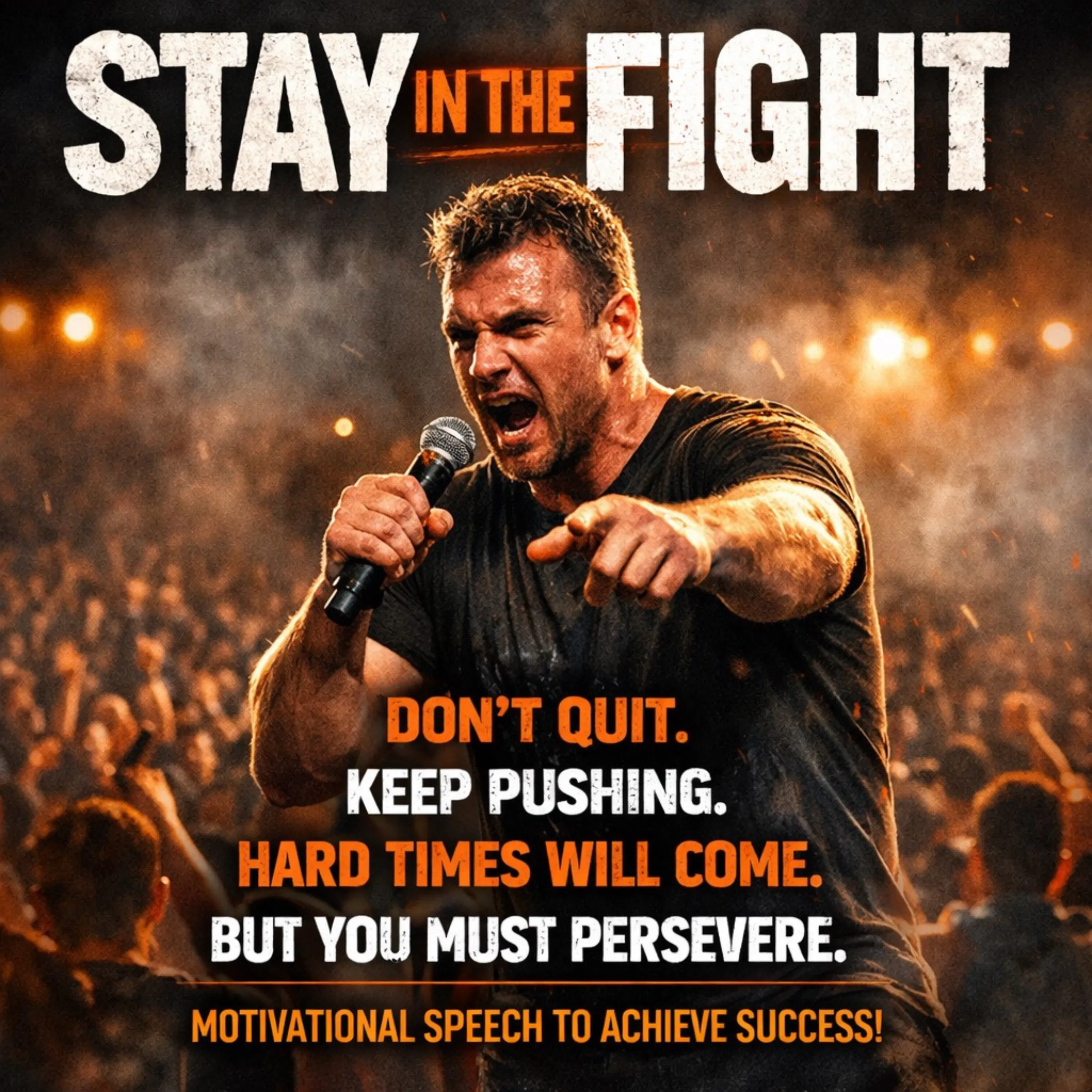 STAY IN THE FIGHT - Motivational Speech To Achieve Success! episode artwork
