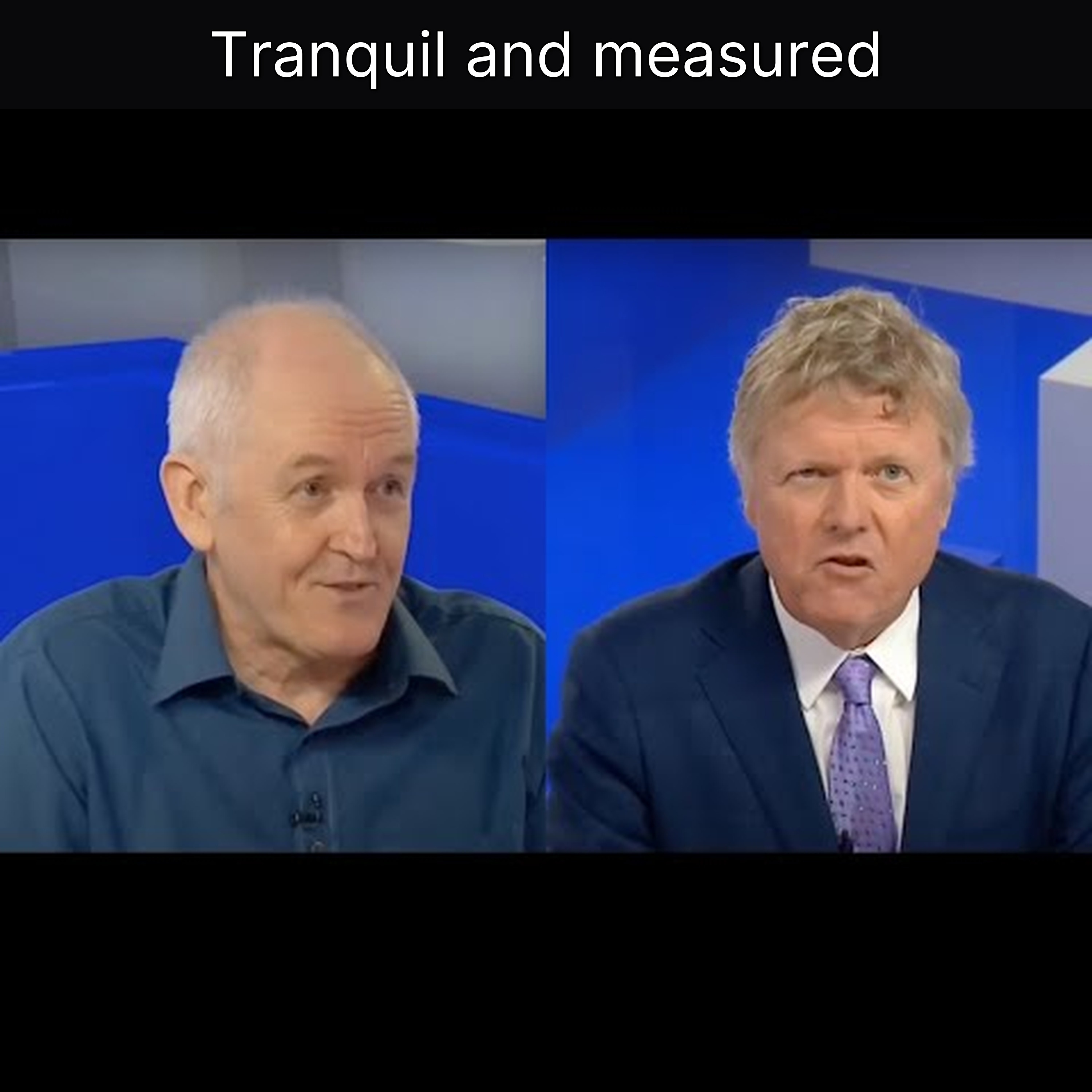 Tranquil and measured