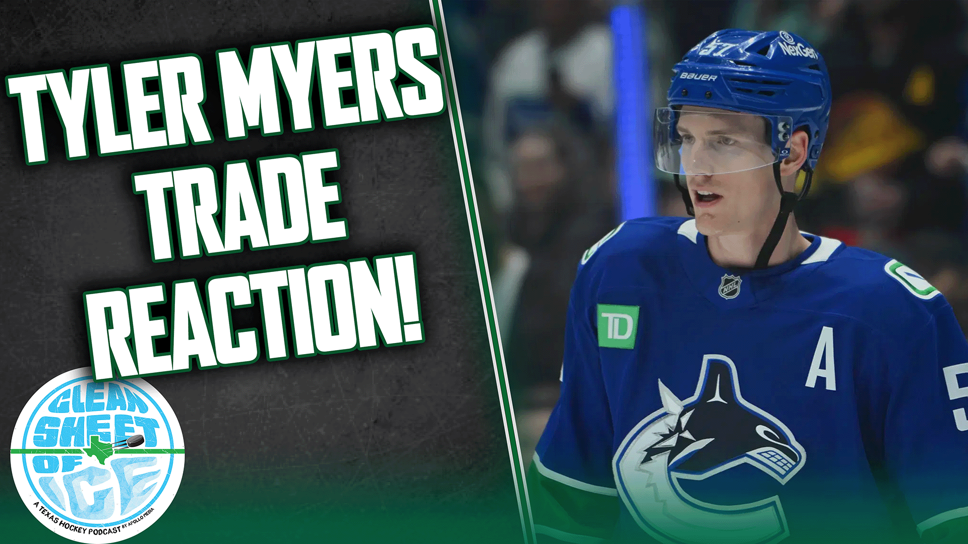 TRADE REACTION: Tyler Myers Traded to Dallas Stars! How Does Myers Fit Into the Defensive Rotation? episode artwork
