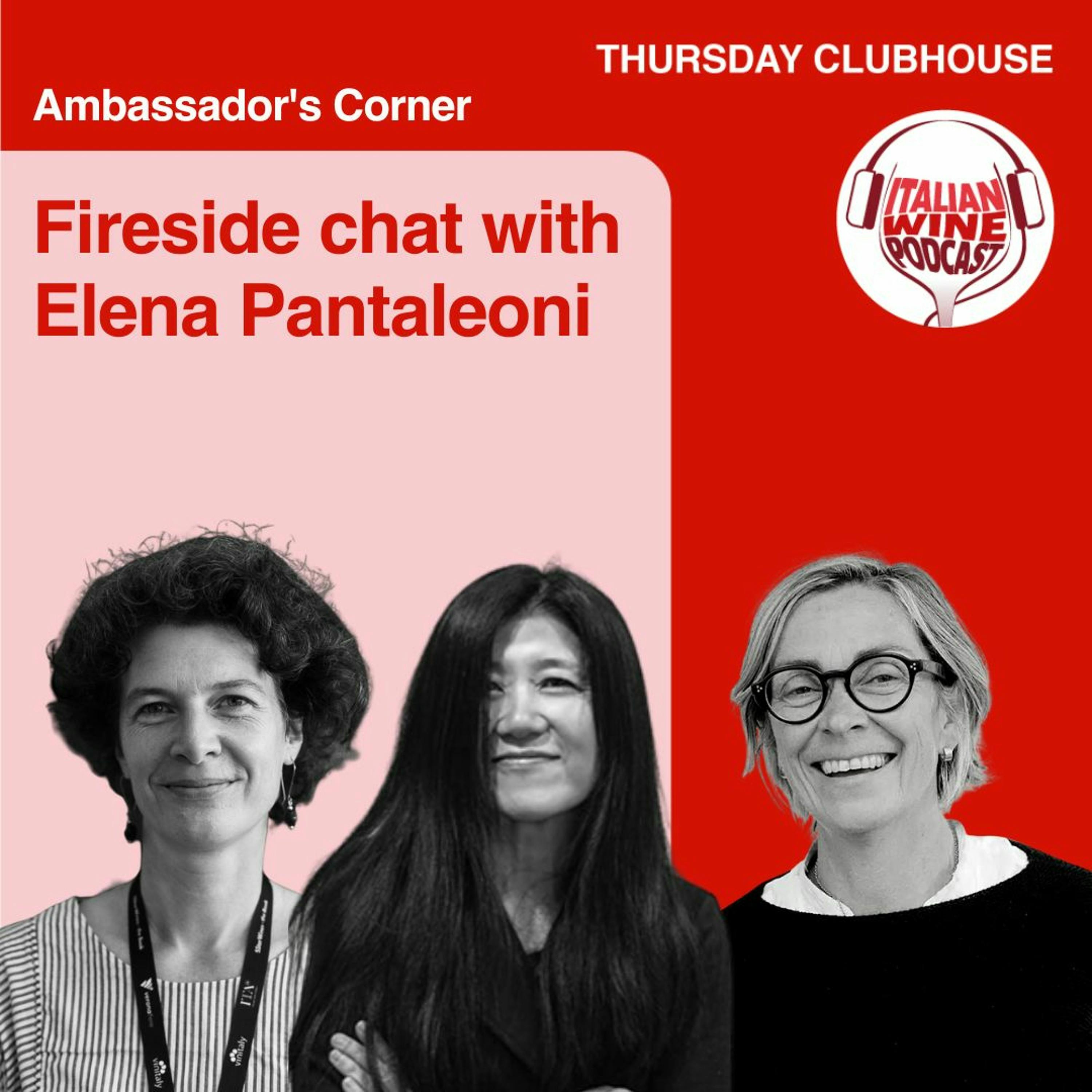 Ep. 1381 Fanny Breuil Interviews Elena Pantaleoni | Clubhouse Ambassadors Corner