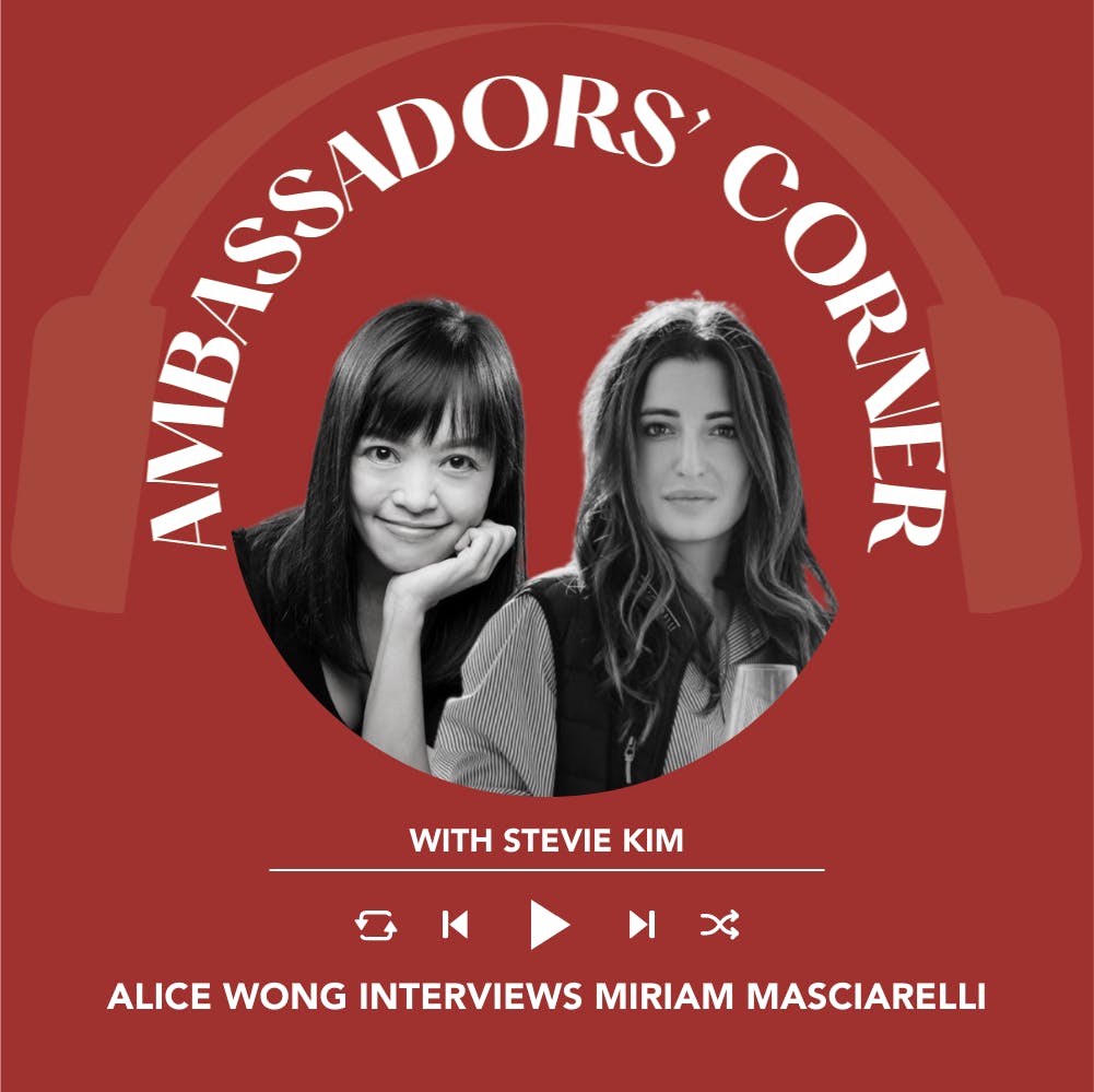Ep. 1801 Alice Wong Interviews Miriam Masciarelli | Clubhouse Ambassadors’ Corner