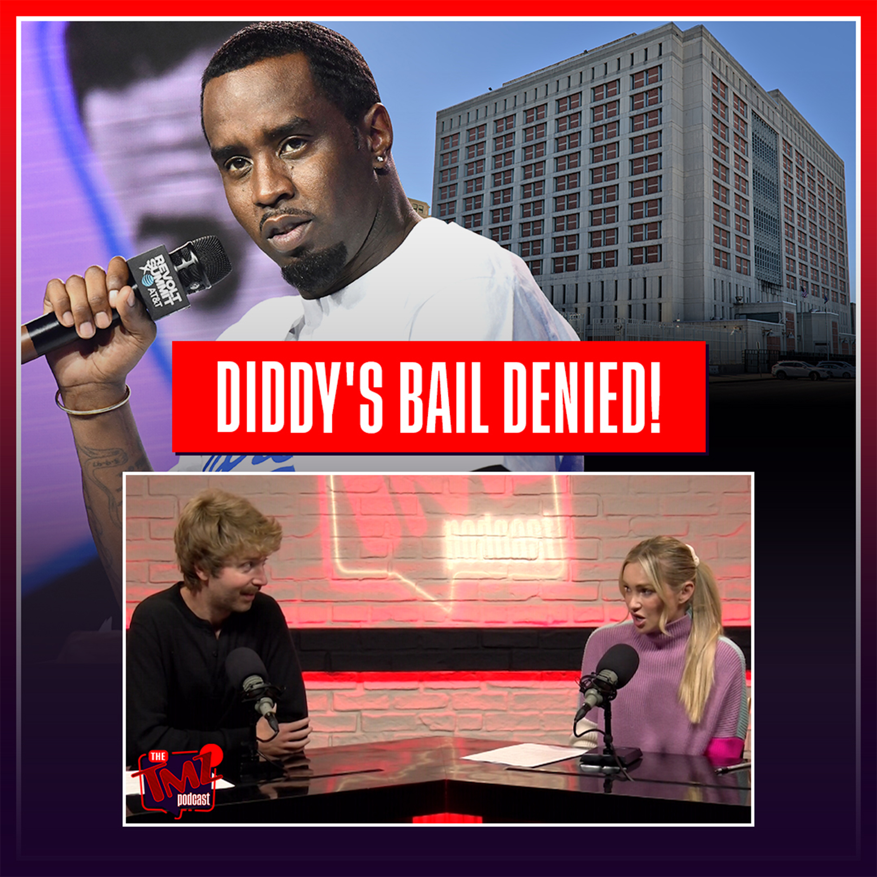 Diddy Denied Bail: Held In Federal Detention Center