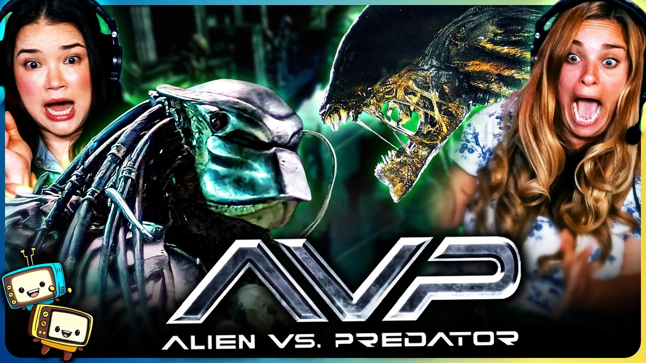 ALIEN vs. PREDATOR (2004) Movie Reaction! | First Time Watch | Sanaa Lathan | Lance Henriksen episode artwork
