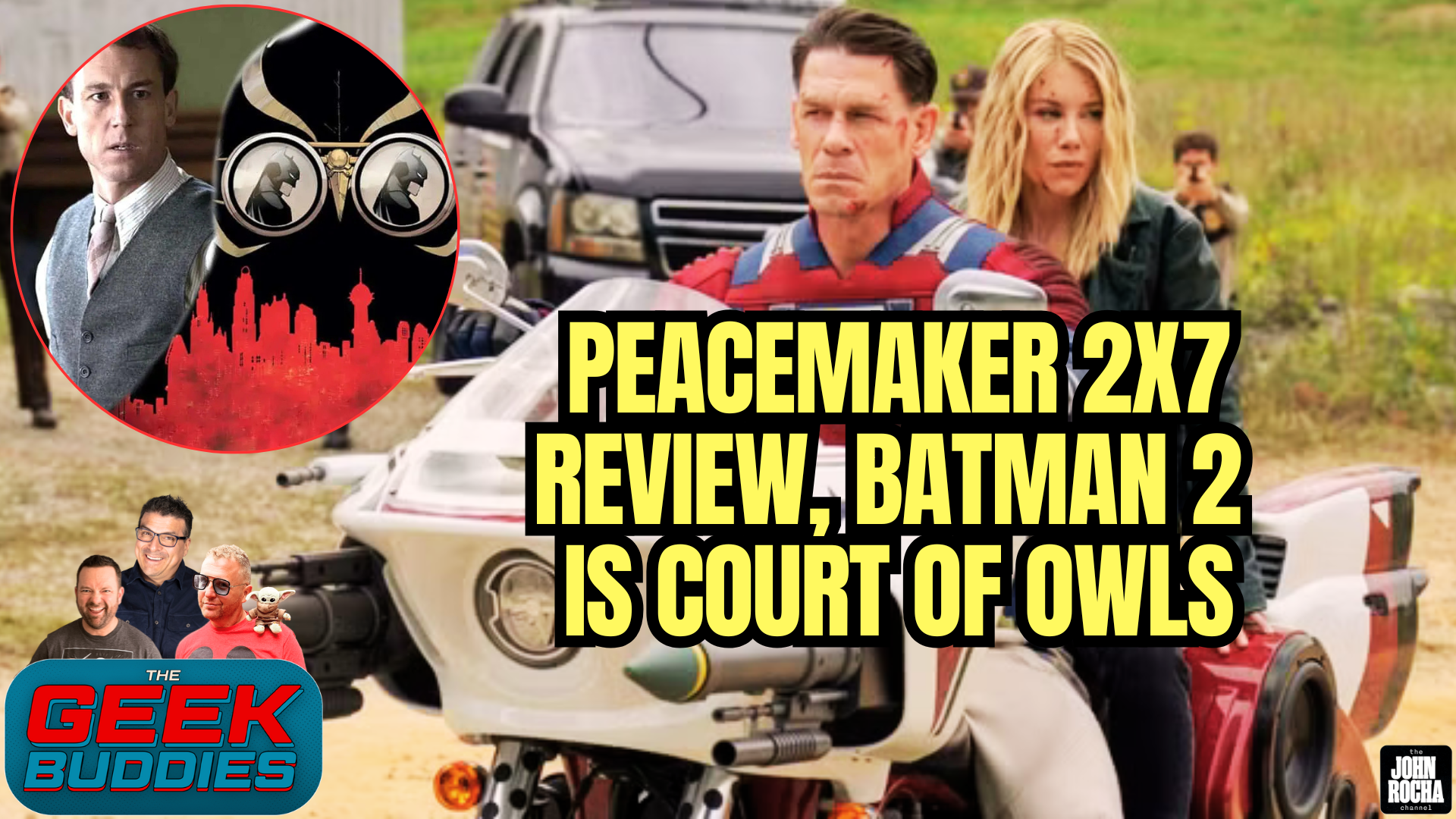 PEACEMAKER 2x7 Review, The Batman 2 Casting Hints at Court of Owls