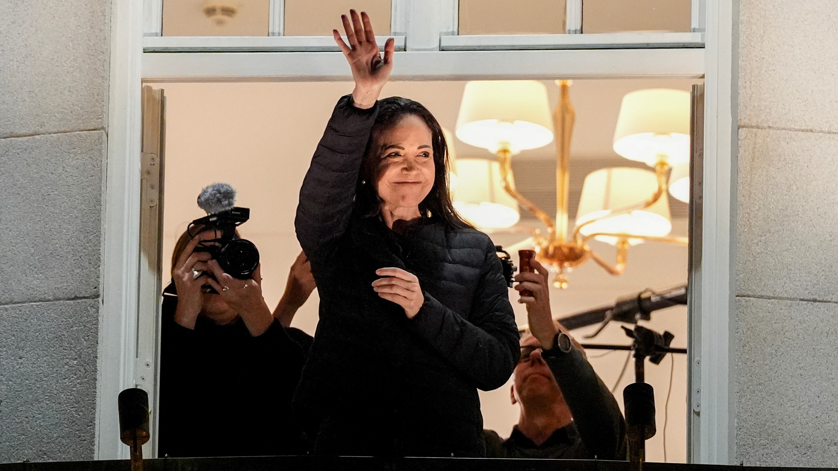 María Corina Machado presente en Oslo