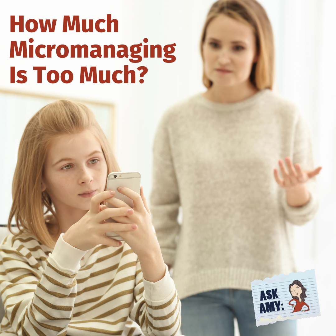 Ask Amy: How Much Micromanaging Is Too Much?